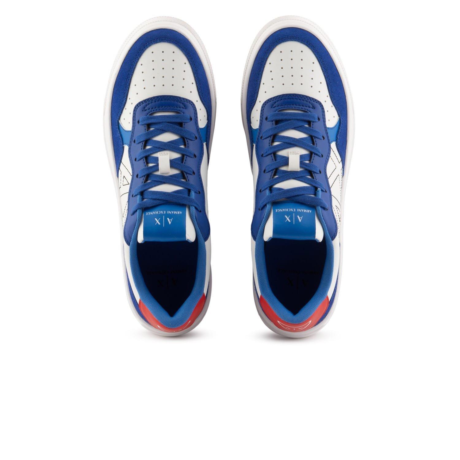 White Blue - Armani Exchange - Trainers - 4