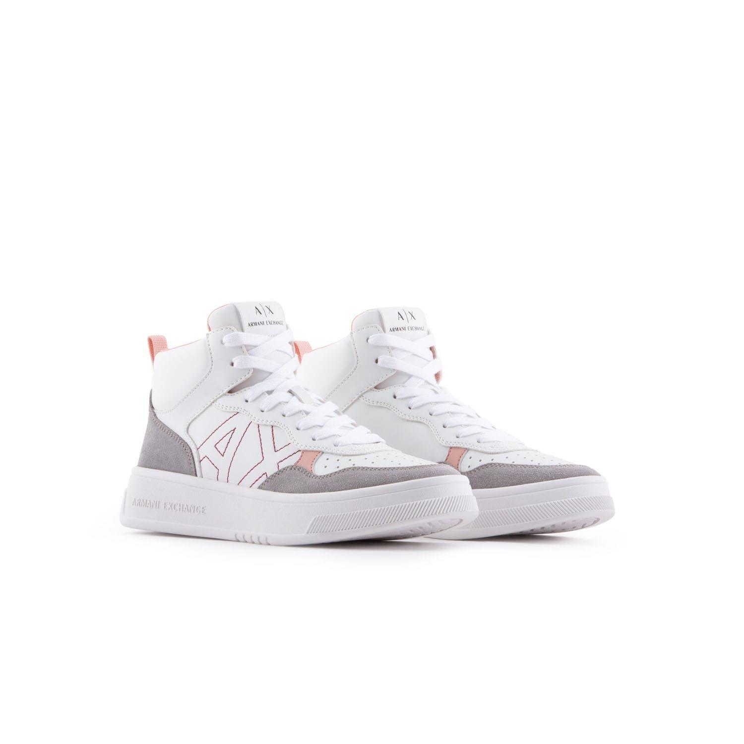 White Pink - Armani Exchange - Trainers - 2