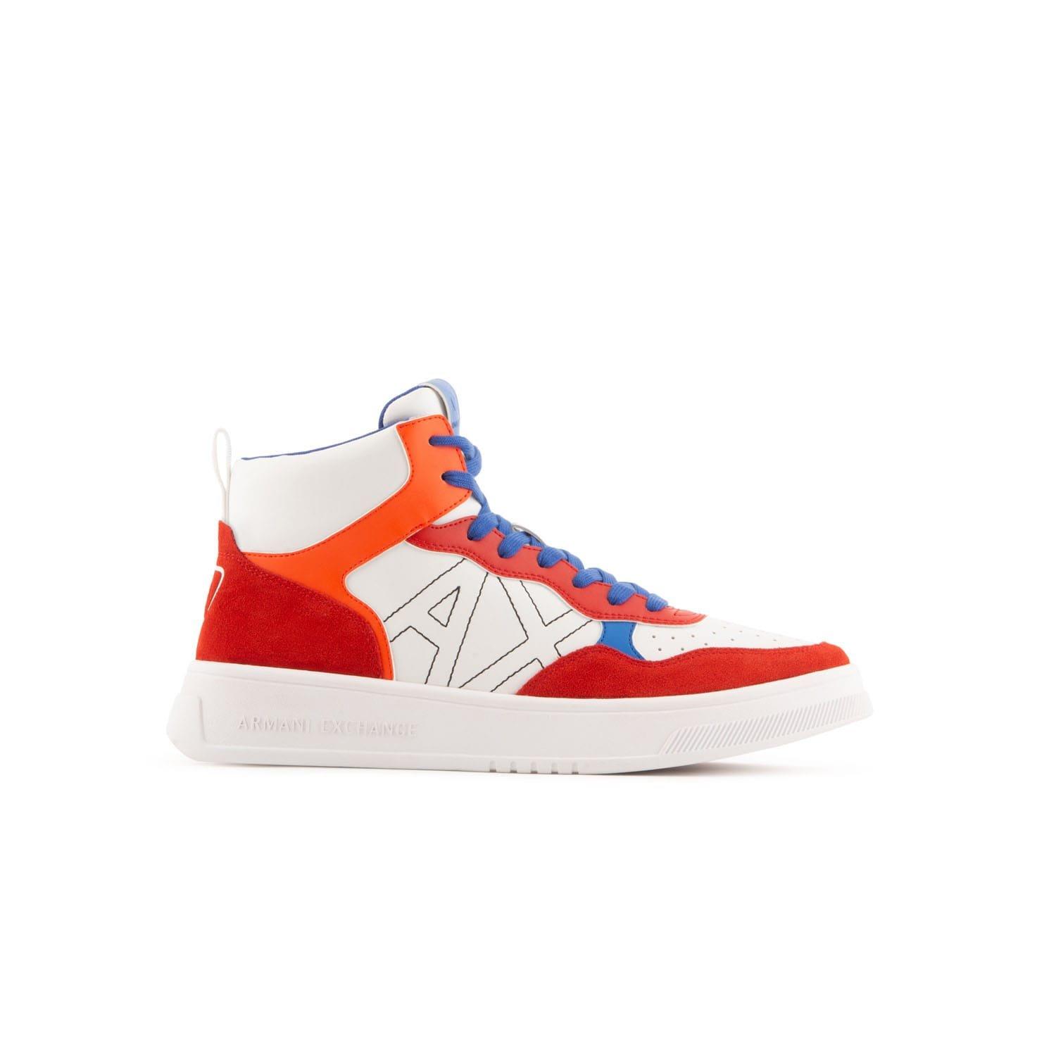 White Red - Armani Exchange - Trainers - 1