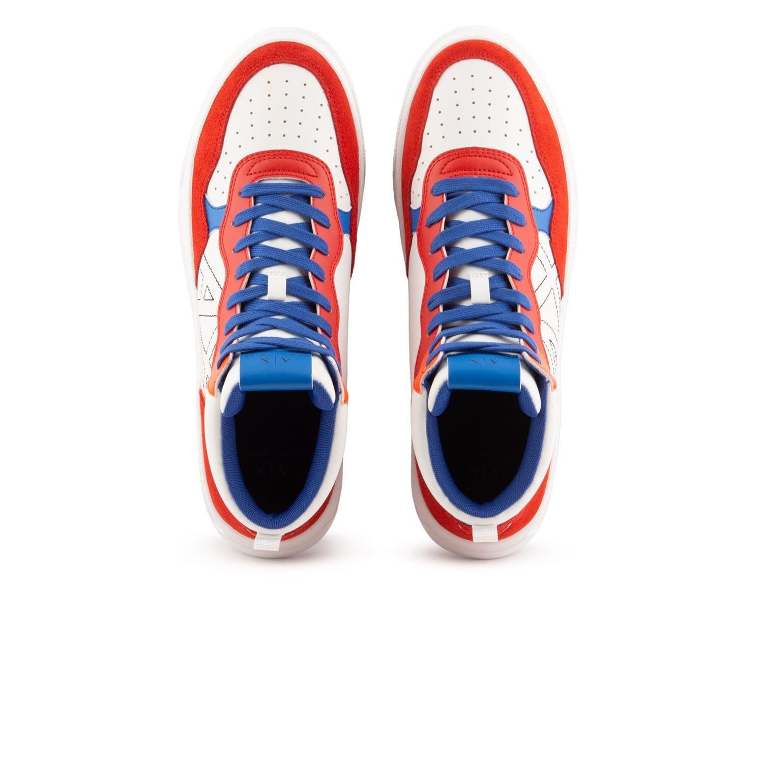 White Red - Armani Exchange - Trainers - 4