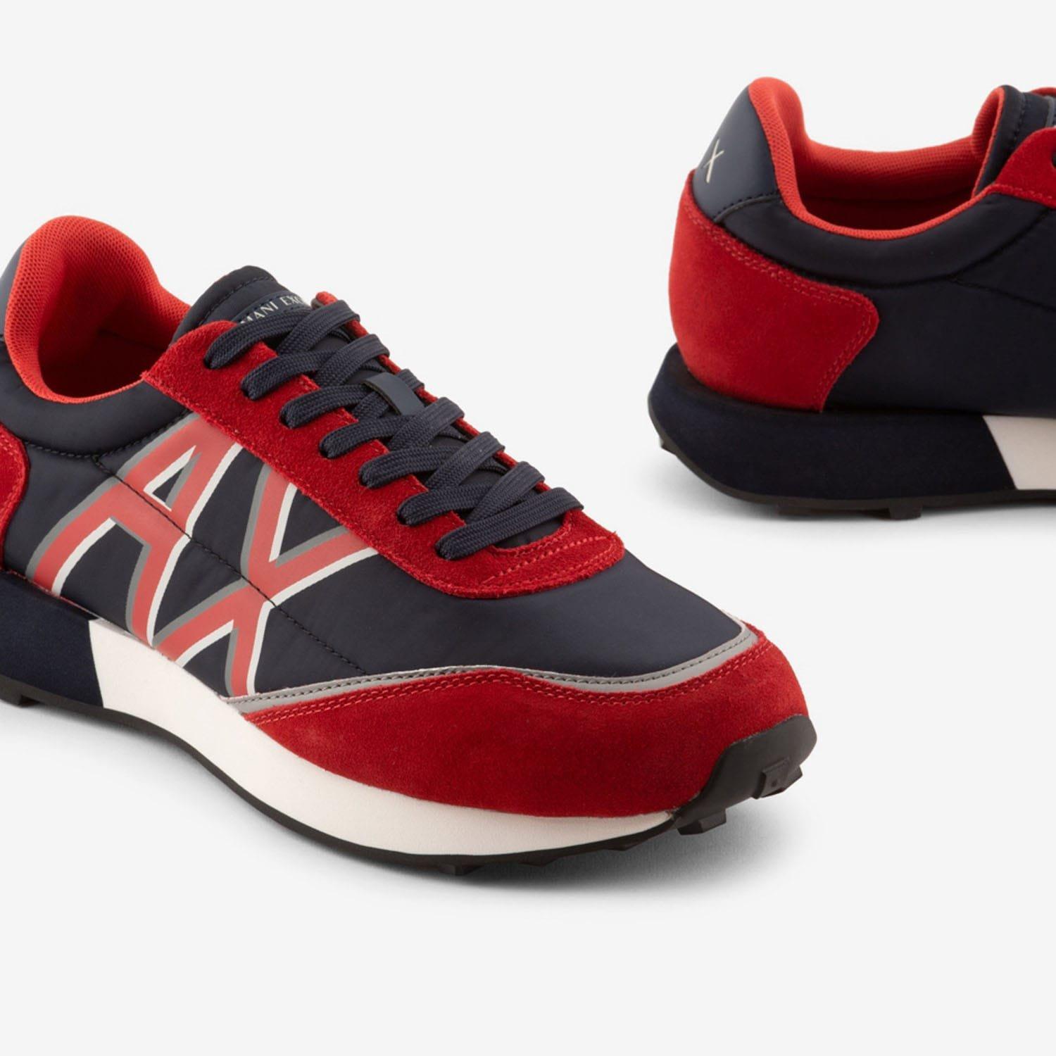Navy - Armani Exchange - Trainers - 4