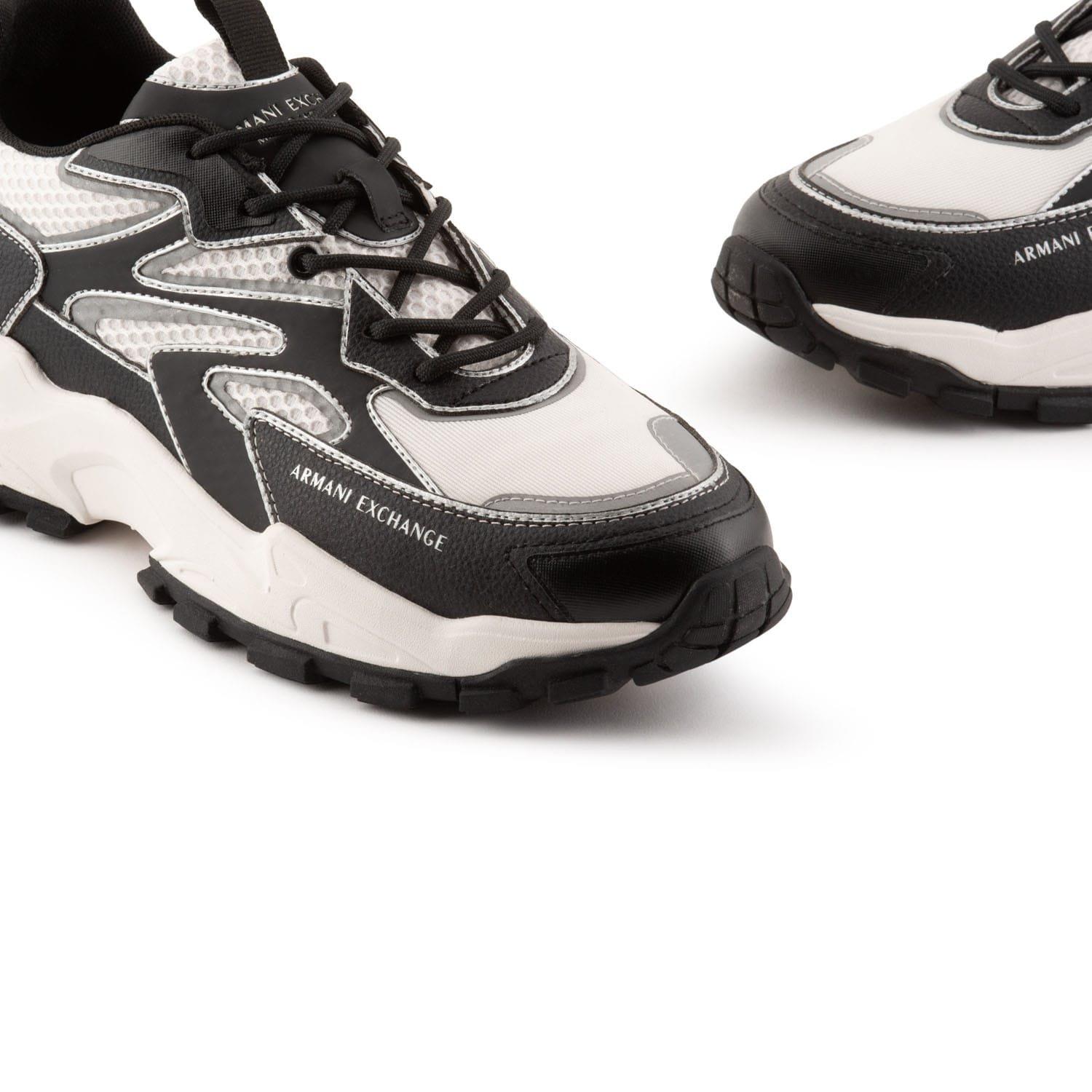 Black-White - Armani Exchange - Trainers - 5