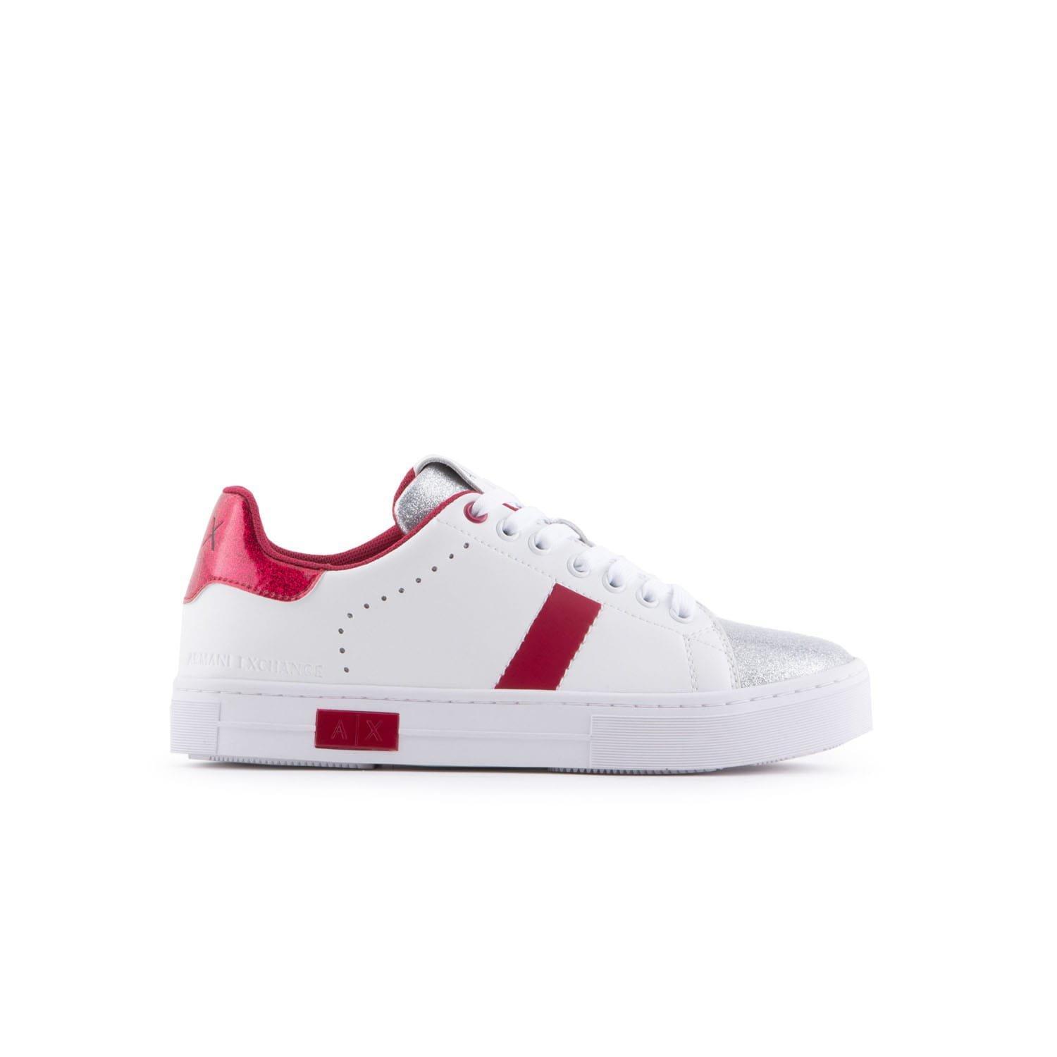 White Red - Armani Exchange - Trainers - 1