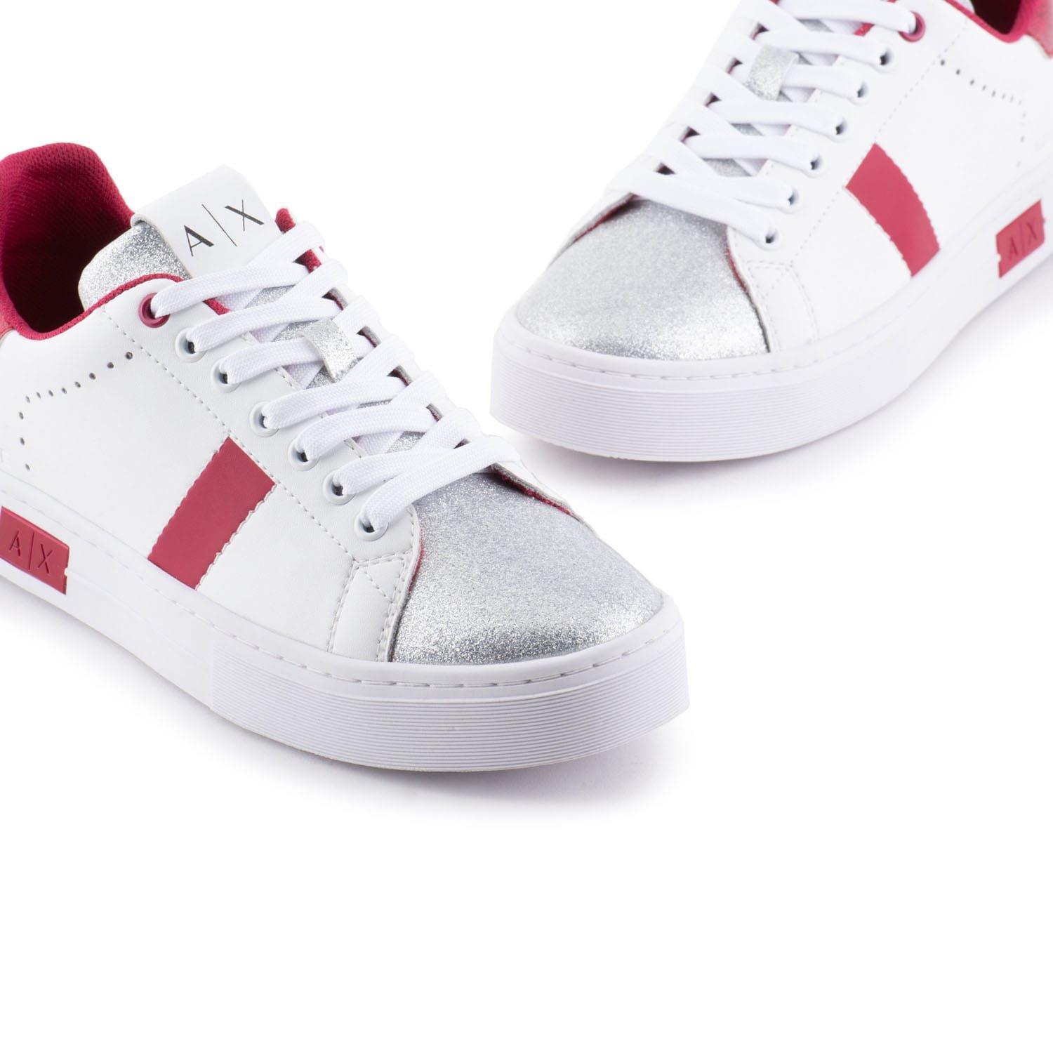 White Red - Armani Exchange - Trainers - 6