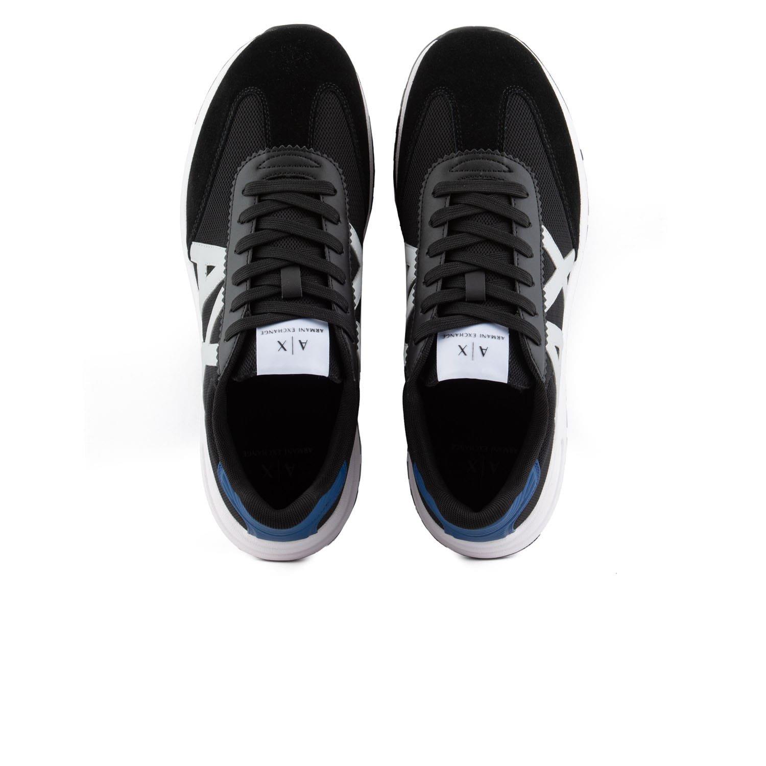 Black Grey - Armani Exchange - Trainers - 4