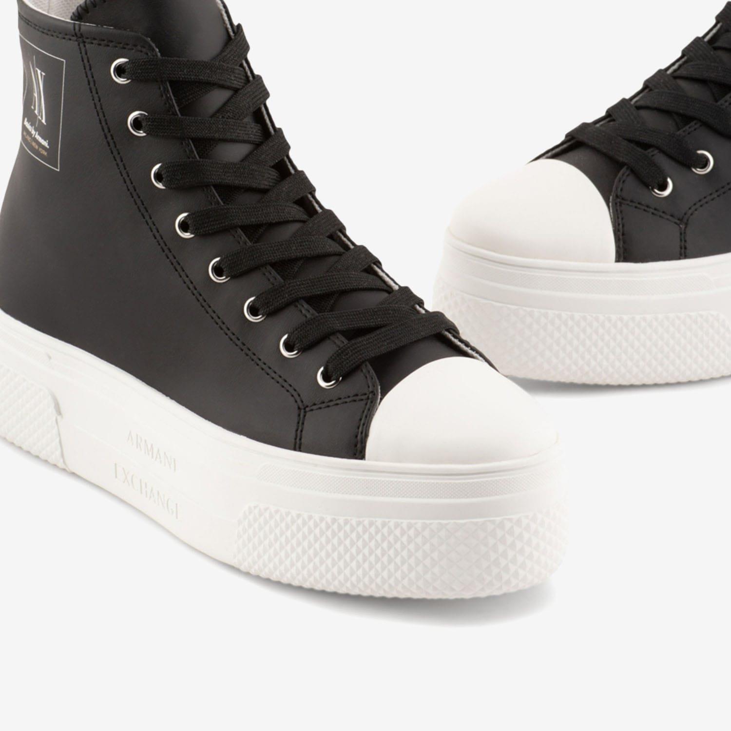 Black - Armani Exchange - Trainers - 5