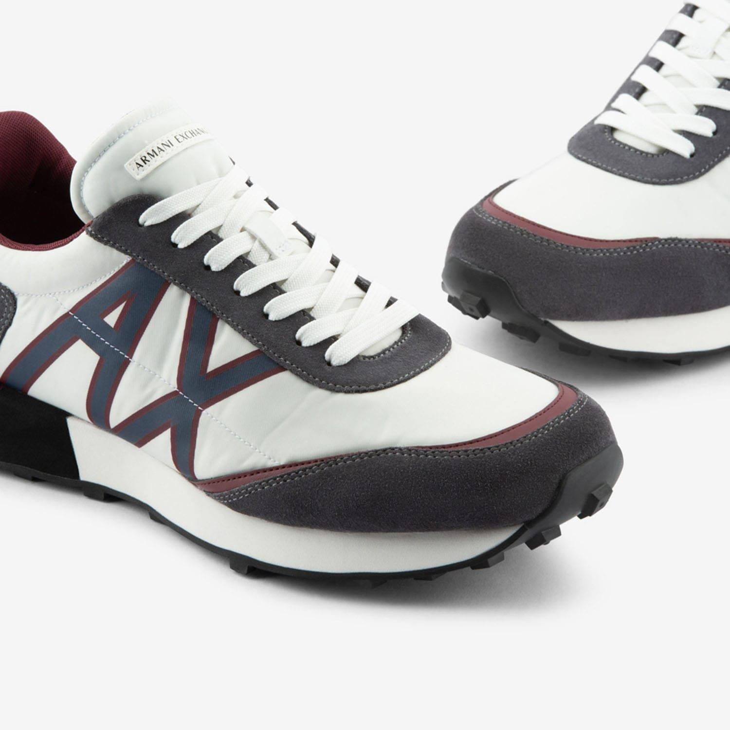 Grey - Armani Exchange - Trainers - 4