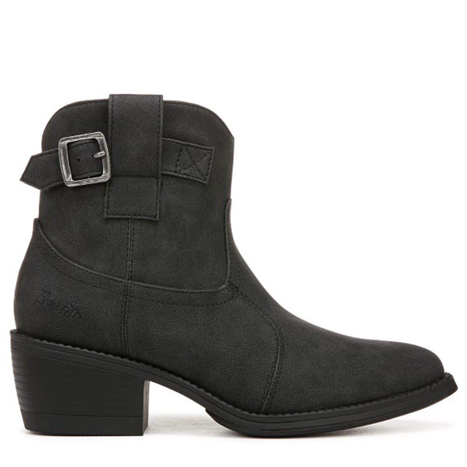 Black - Blowfish Malibu - Relax Western Ankle Boots - 1