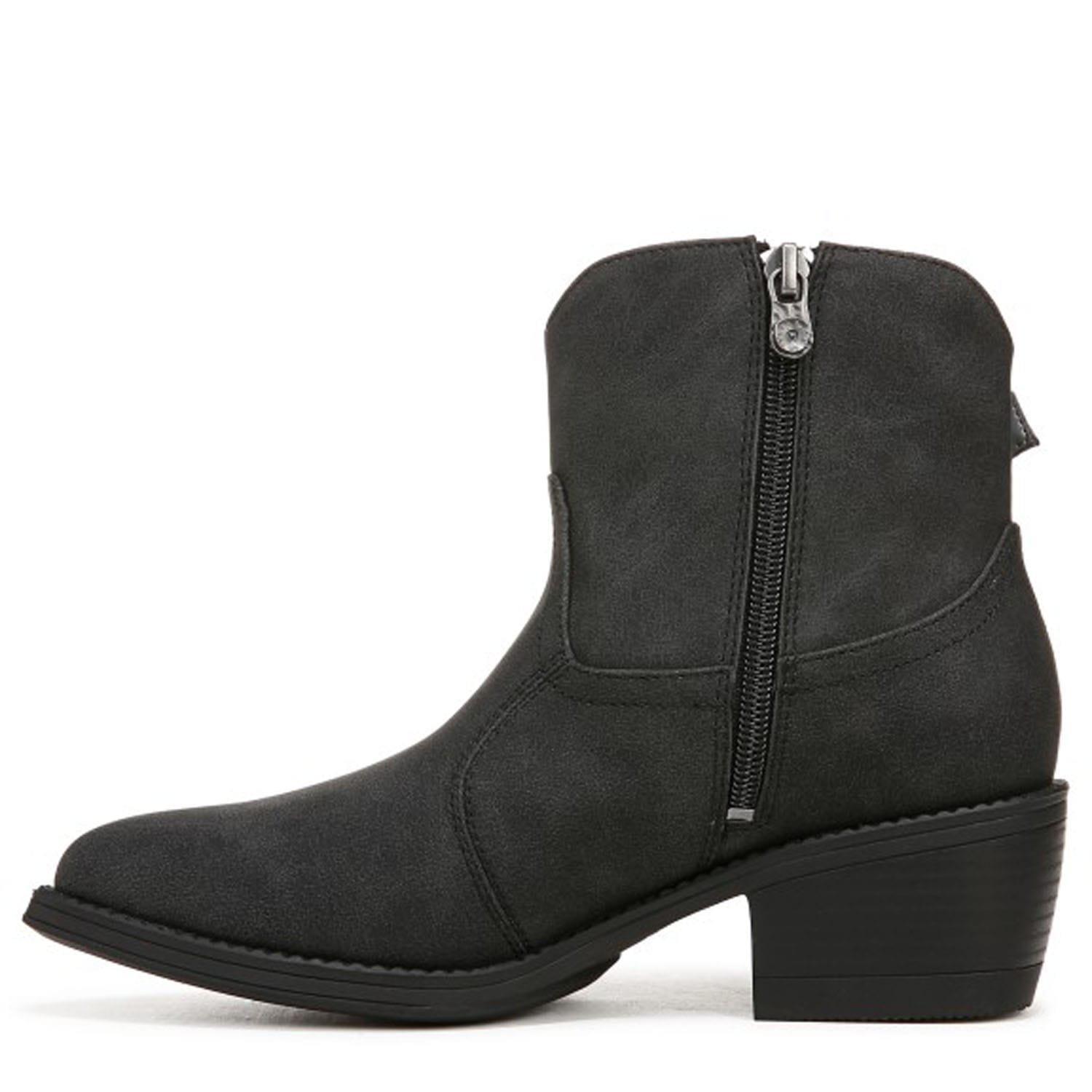 Black - Blowfish Malibu - Relax Western Ankle Boots - 3