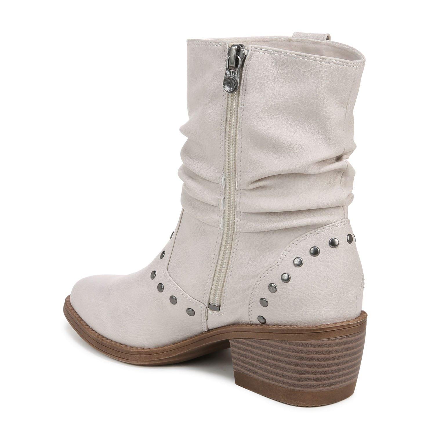 Off White - Blowfish Malibu - Rebel Western Slouch Boots - 4