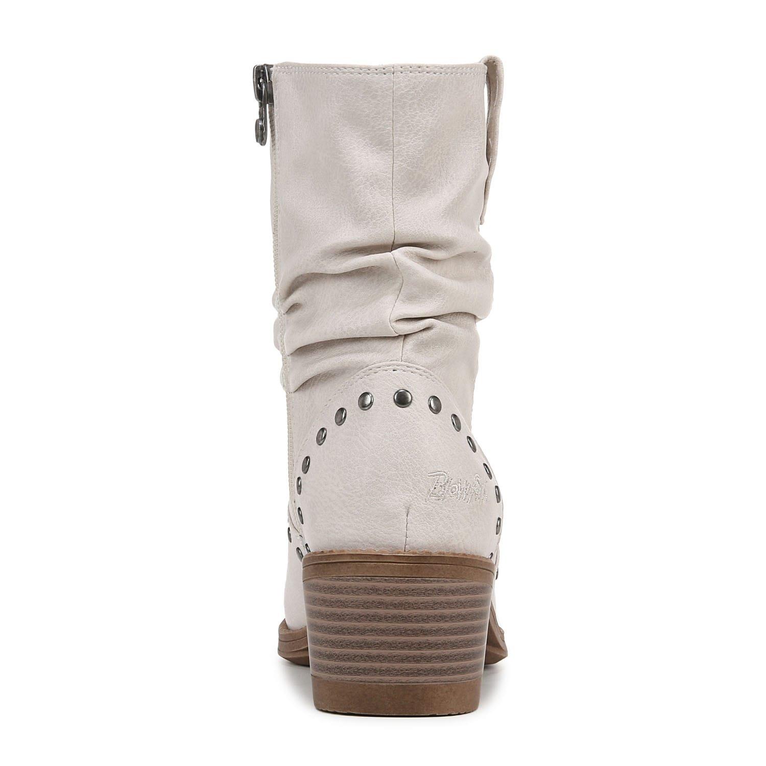 Off White - Blowfish Malibu - Rebel Western Slouch Boots - 5