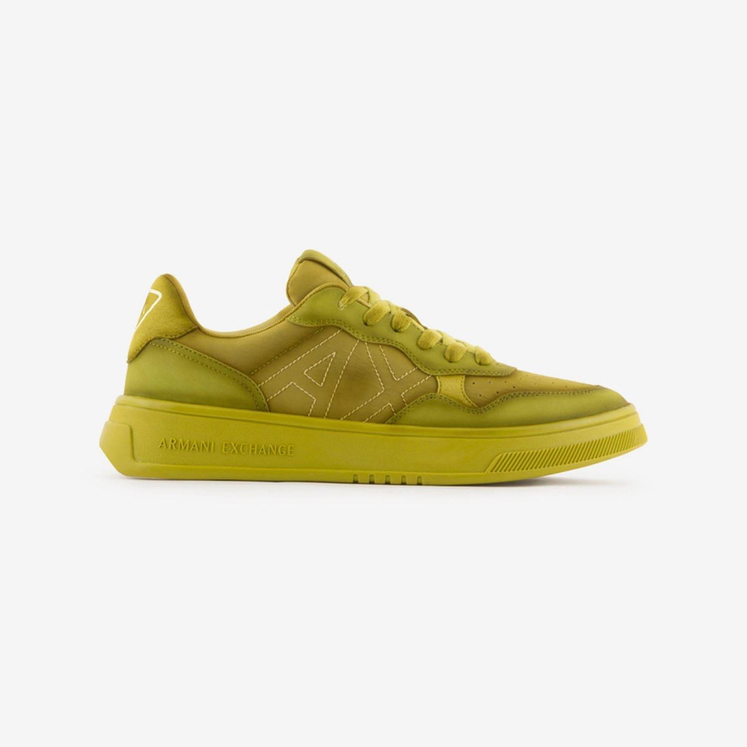 Armani Exchange Men's Yellow Trainers - UK 7