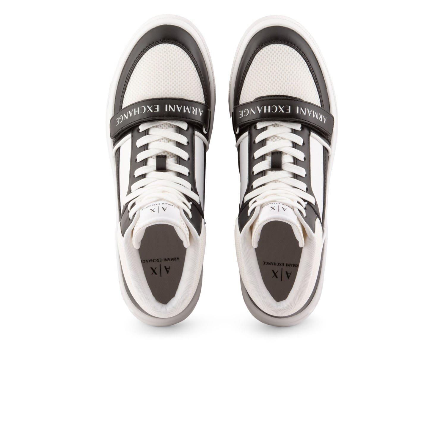 White Black - Armani Exchange - Trainers - 4
