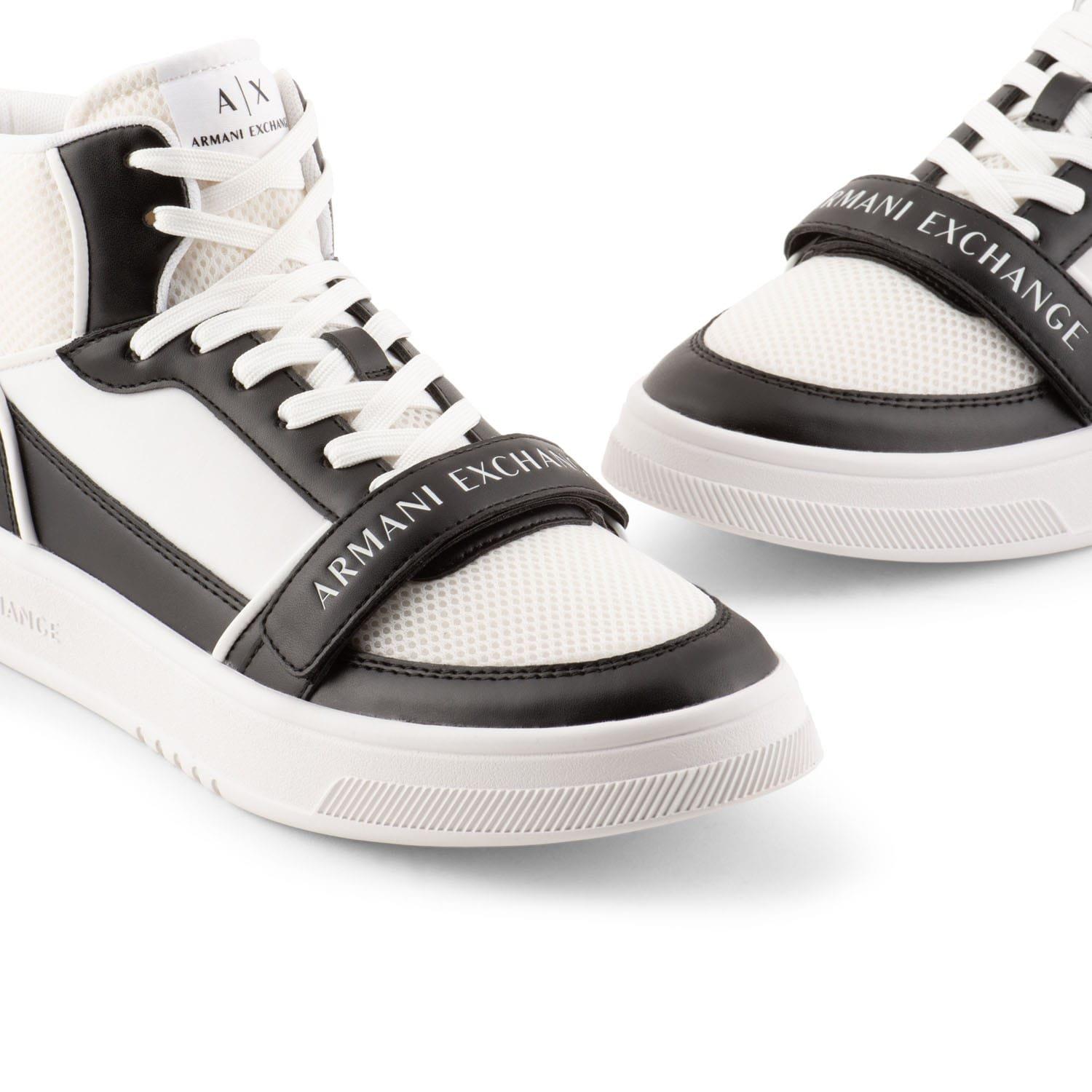 White Black - Armani Exchange - Trainers - 6