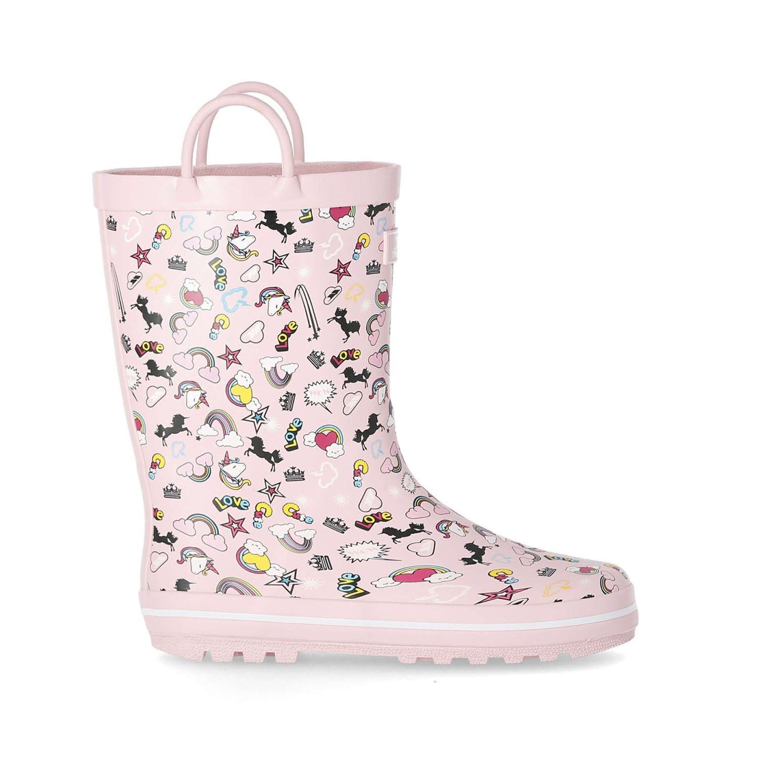 Pink - Trespass - Starryton Wellington Boots - 1