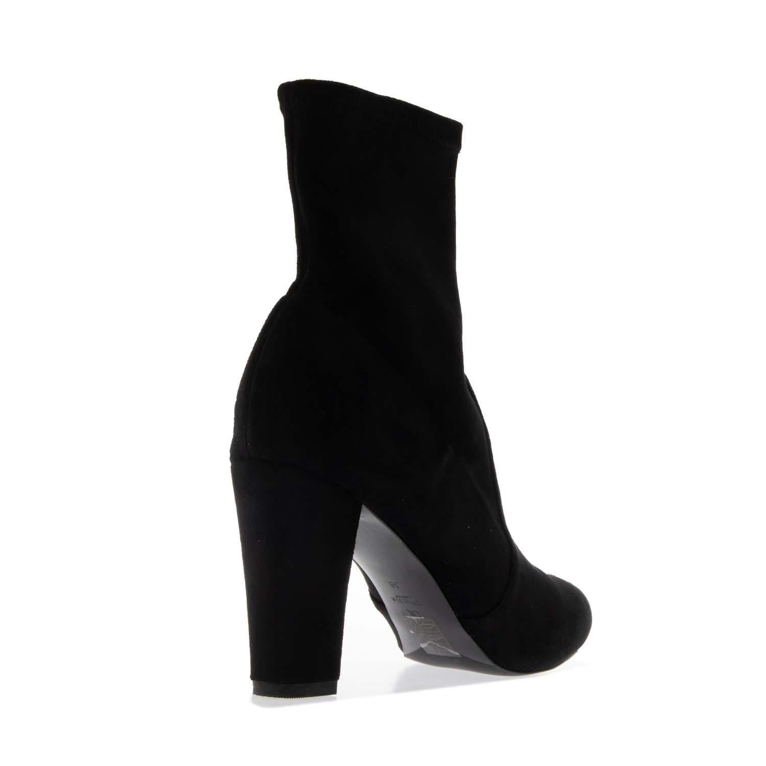 Black - Dune London - Oty Heeled Ankle Boots - 2