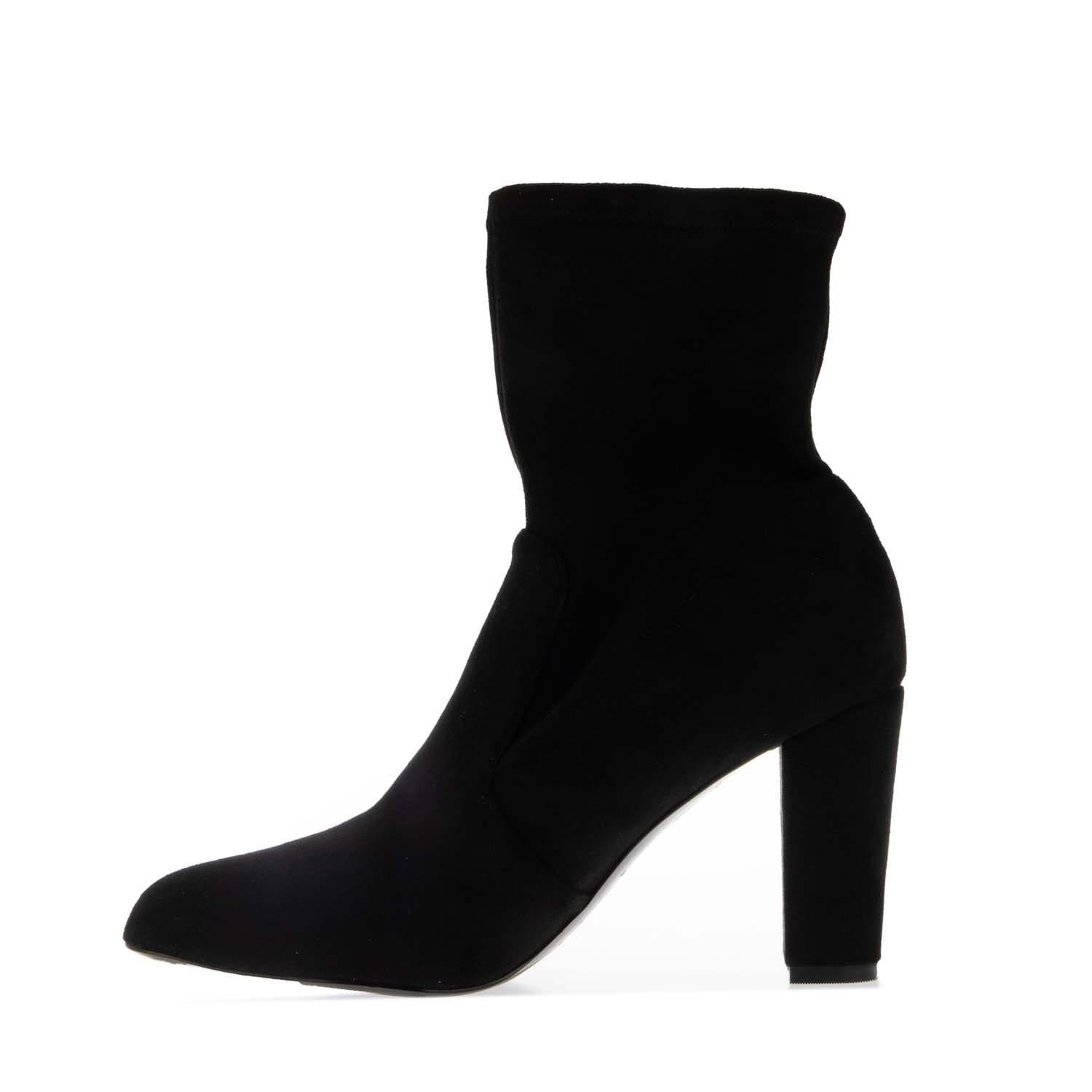 Black - Dune London - Oty Heeled Ankle Boots - 5