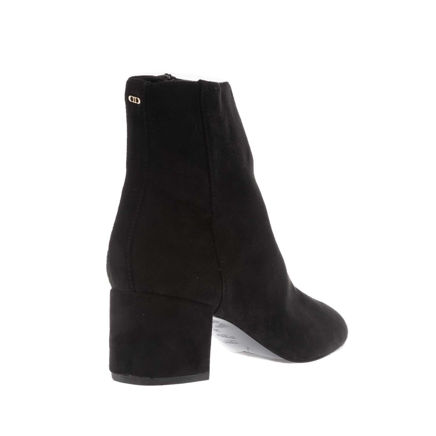Black - Dune London - Prisha Block-Heel Ankle Boots - 3