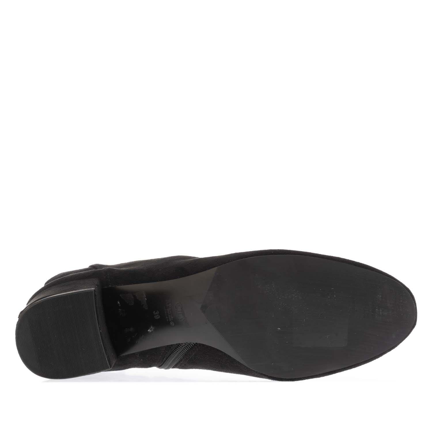 Black - Dune London - Prisha Block-Heel Ankle Boots - 4