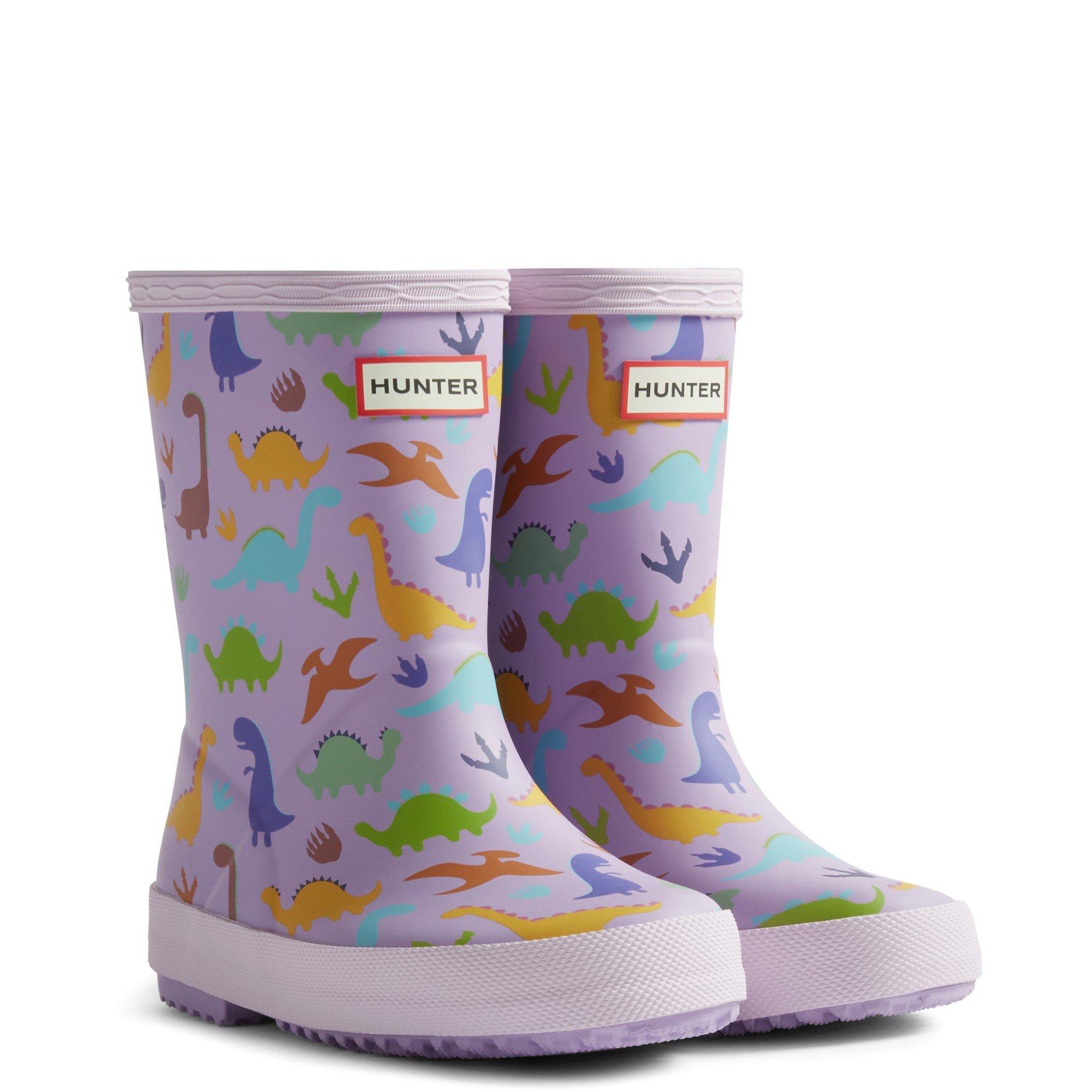 Purple - Hunter - Kids Dinosaur Boot - 2