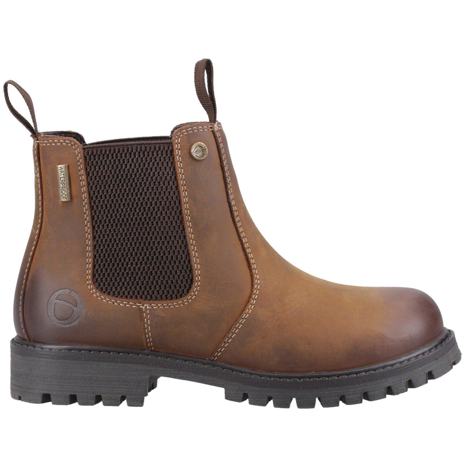 Cotswold Girls Aston Pull On Dealer Boot - Tan - 11 (30)