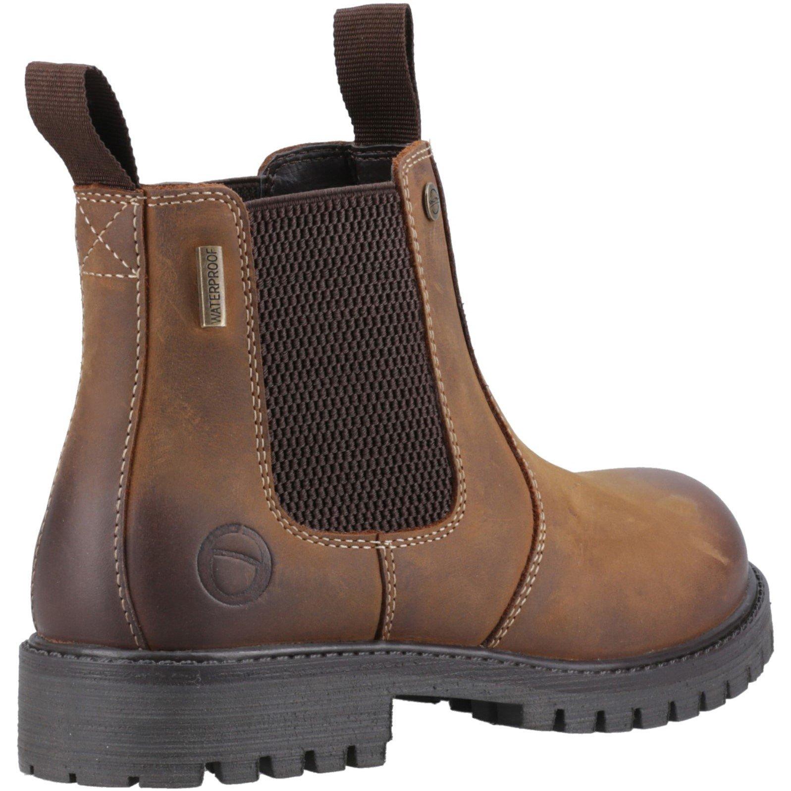 Tan - Cotswold - Aston Pull On Dealer Boot - 3