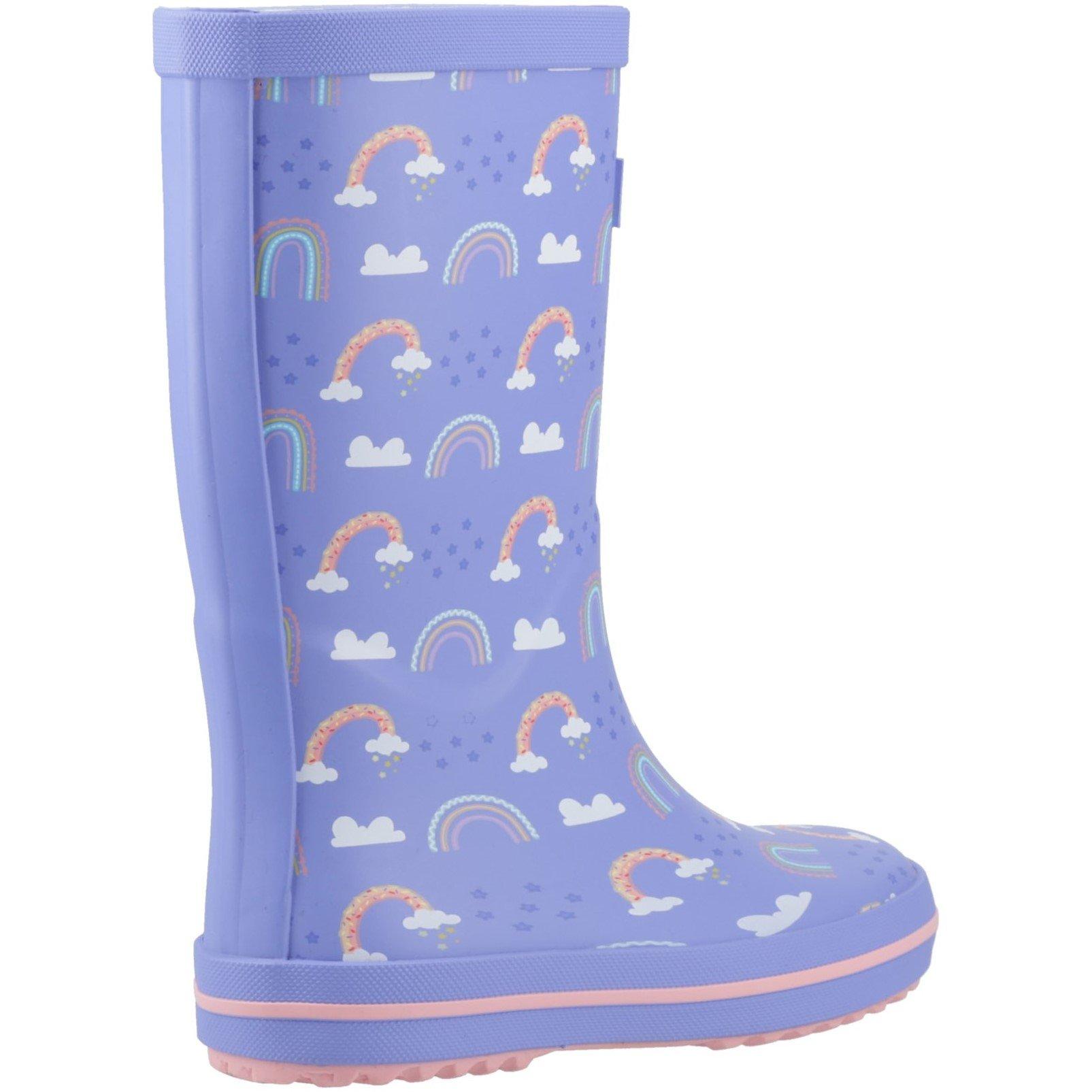 Purple - Cotswold - Charlbury Jnr Wellington Boot - 3