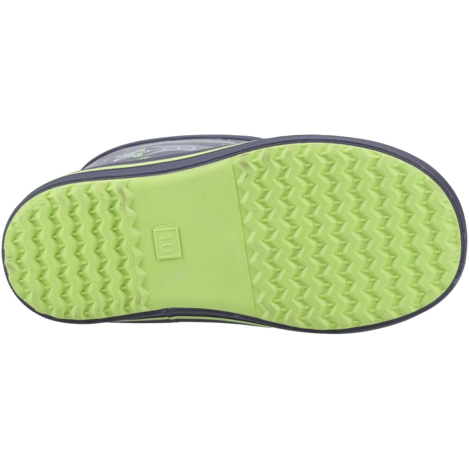 Navy - Cotswold - Charlbury Jnr Wellington Boot - 4