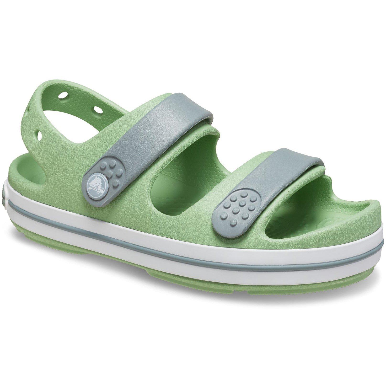 Green - Crocs - Kids' Crocband Play Flat Sandals - 2