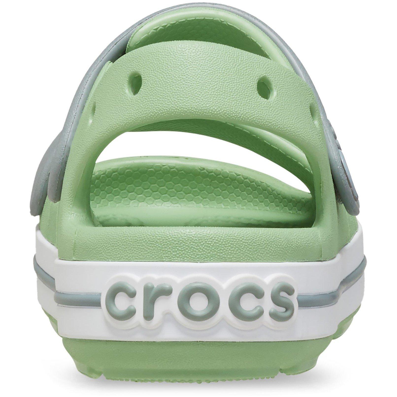 Green - Crocs - Kids' Crocband Play Flat Sandals - 3