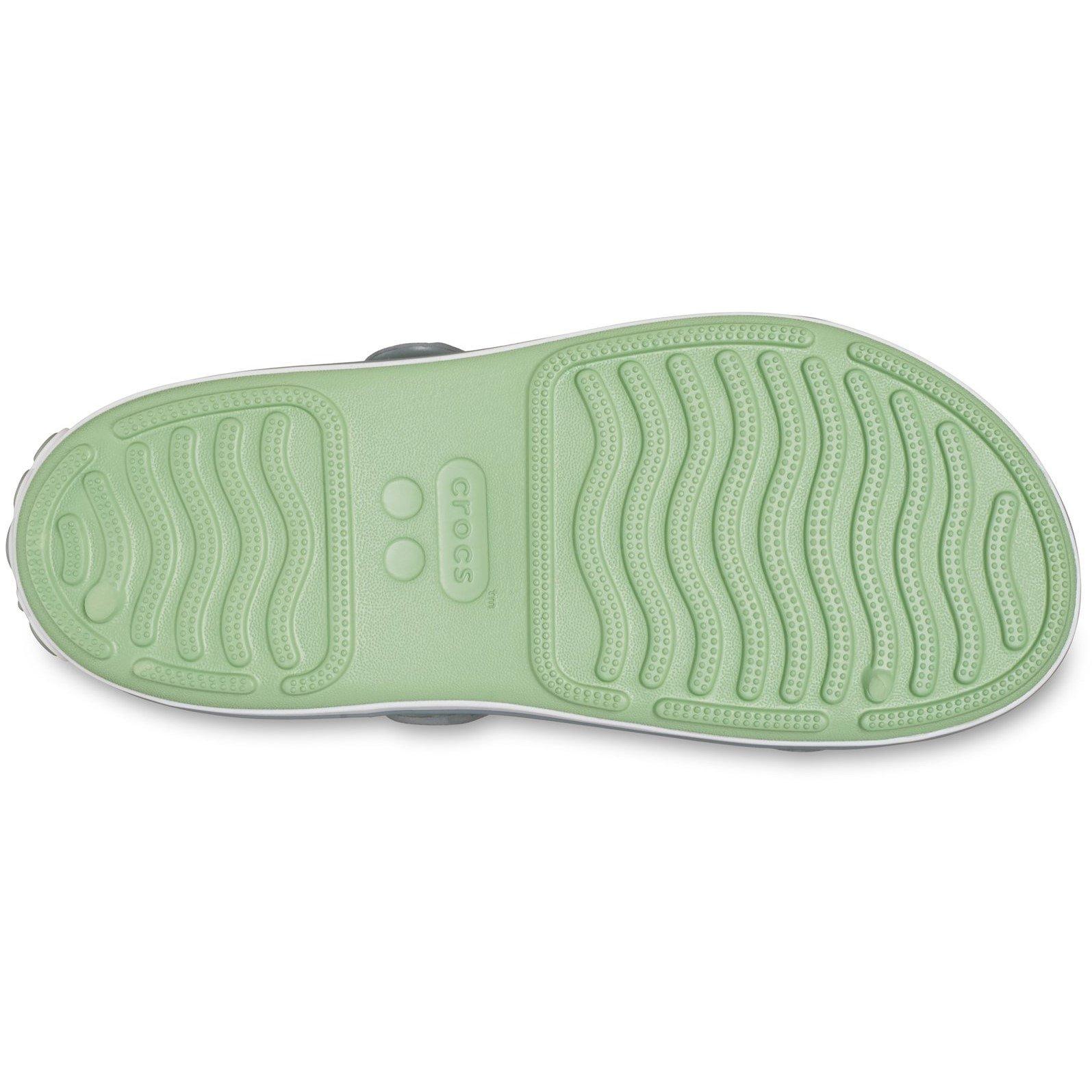 Green - Crocs - Kids' Crocband Play Flat Sandals - 4