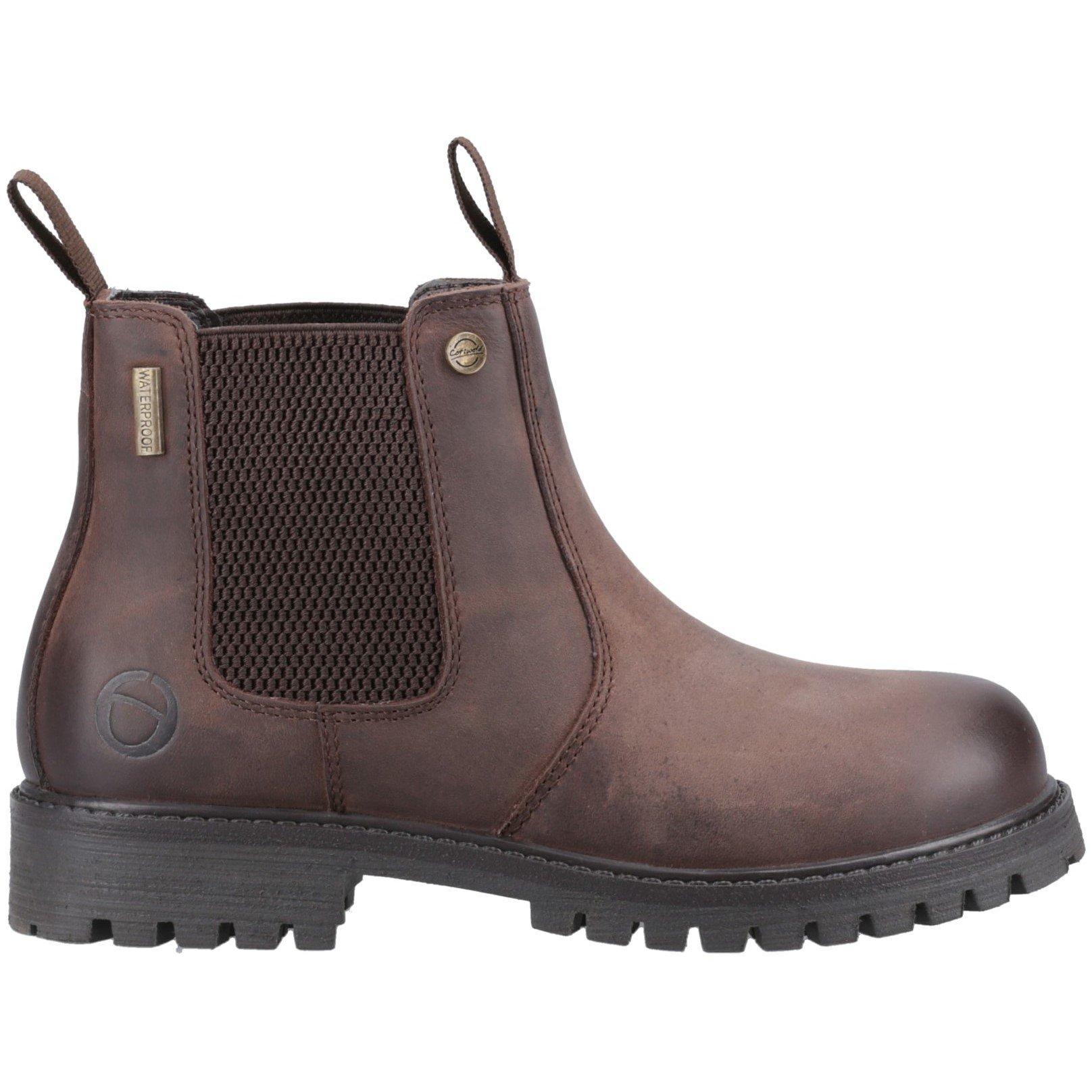 Brown - Cotswold - Aston Pull On Dealer Boot - 1