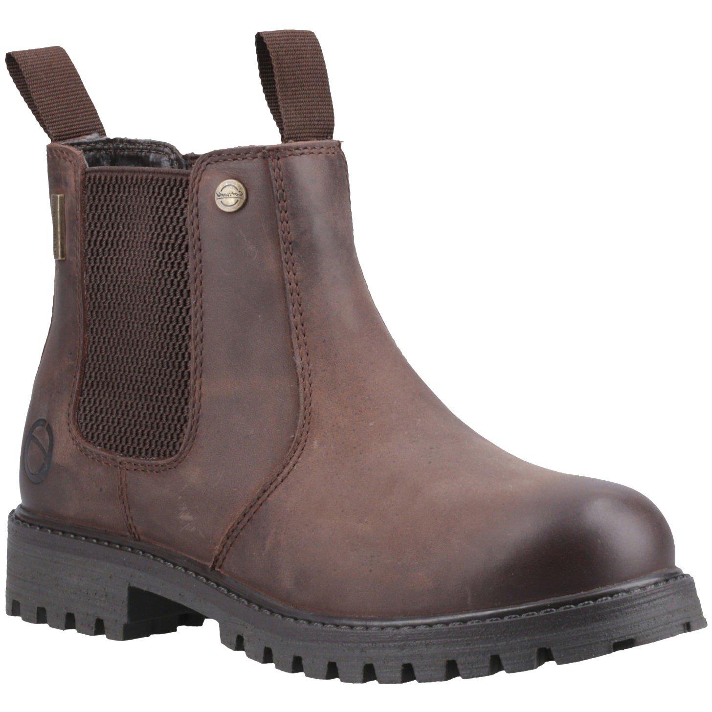 Brown - Cotswold - Aston Pull On Dealer Boot - 2