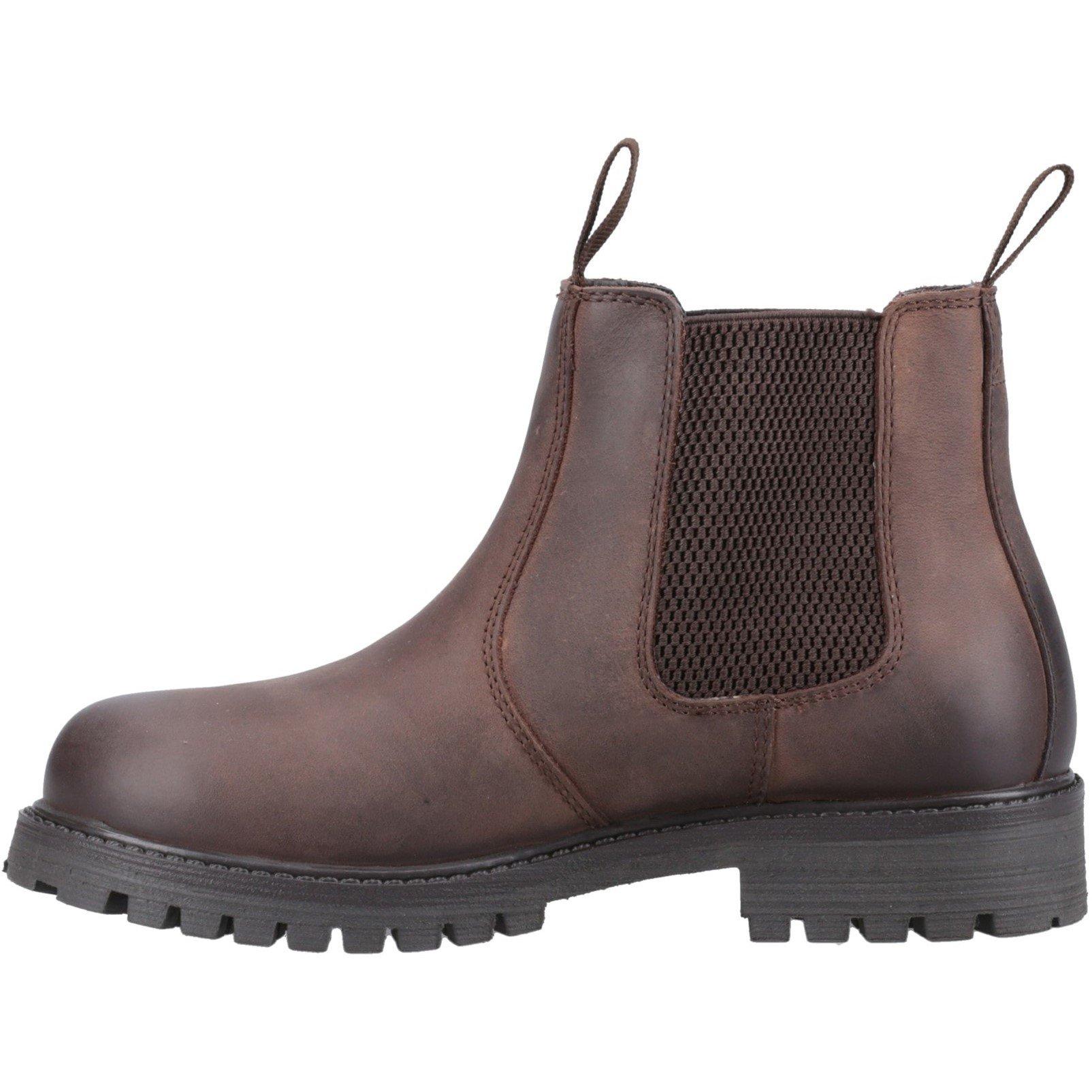 Brown - Cotswold - Aston Pull On Dealer Boot - 4