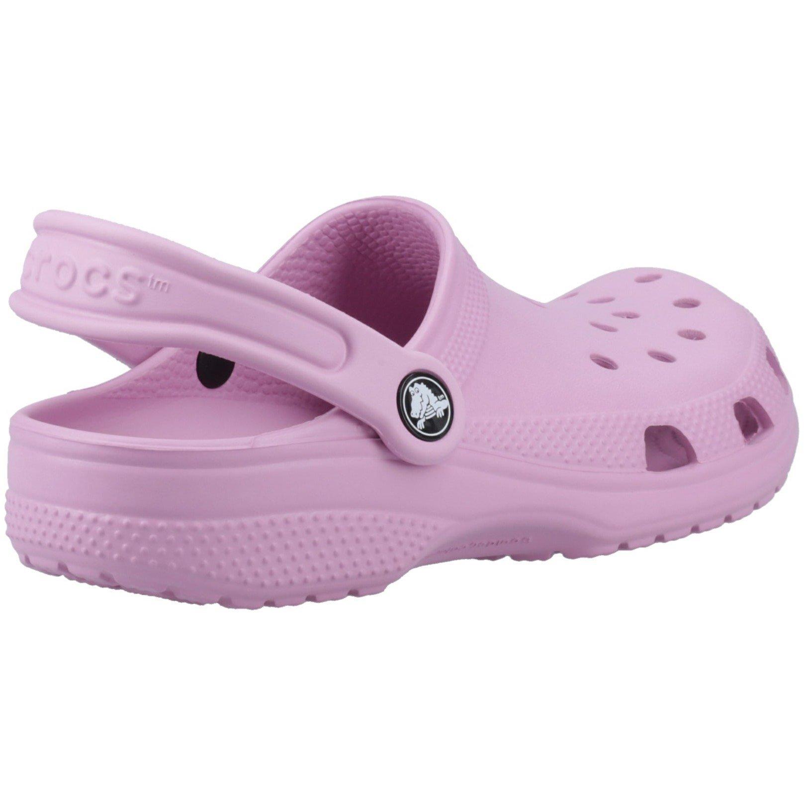Light Purple - Crocs - Girls' Classic Waterproof Flat Sandals - 3