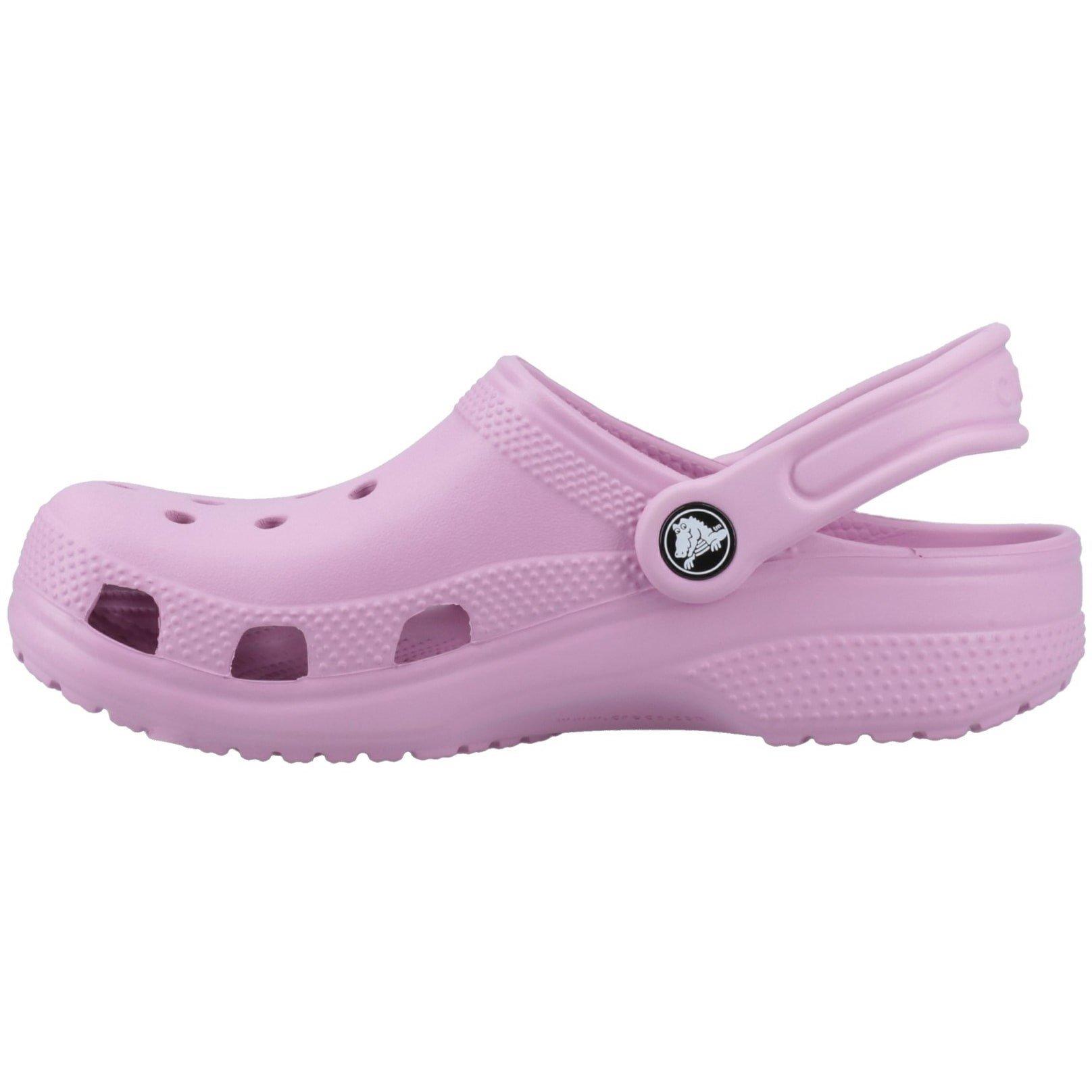 Light Purple - Crocs - Girls' Classic Waterproof Flat Sandals - 4