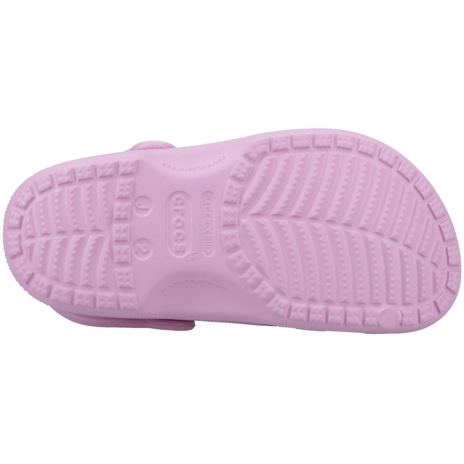 Light Purple - Crocs - Girls' Classic Waterproof Flat Sandals - 5