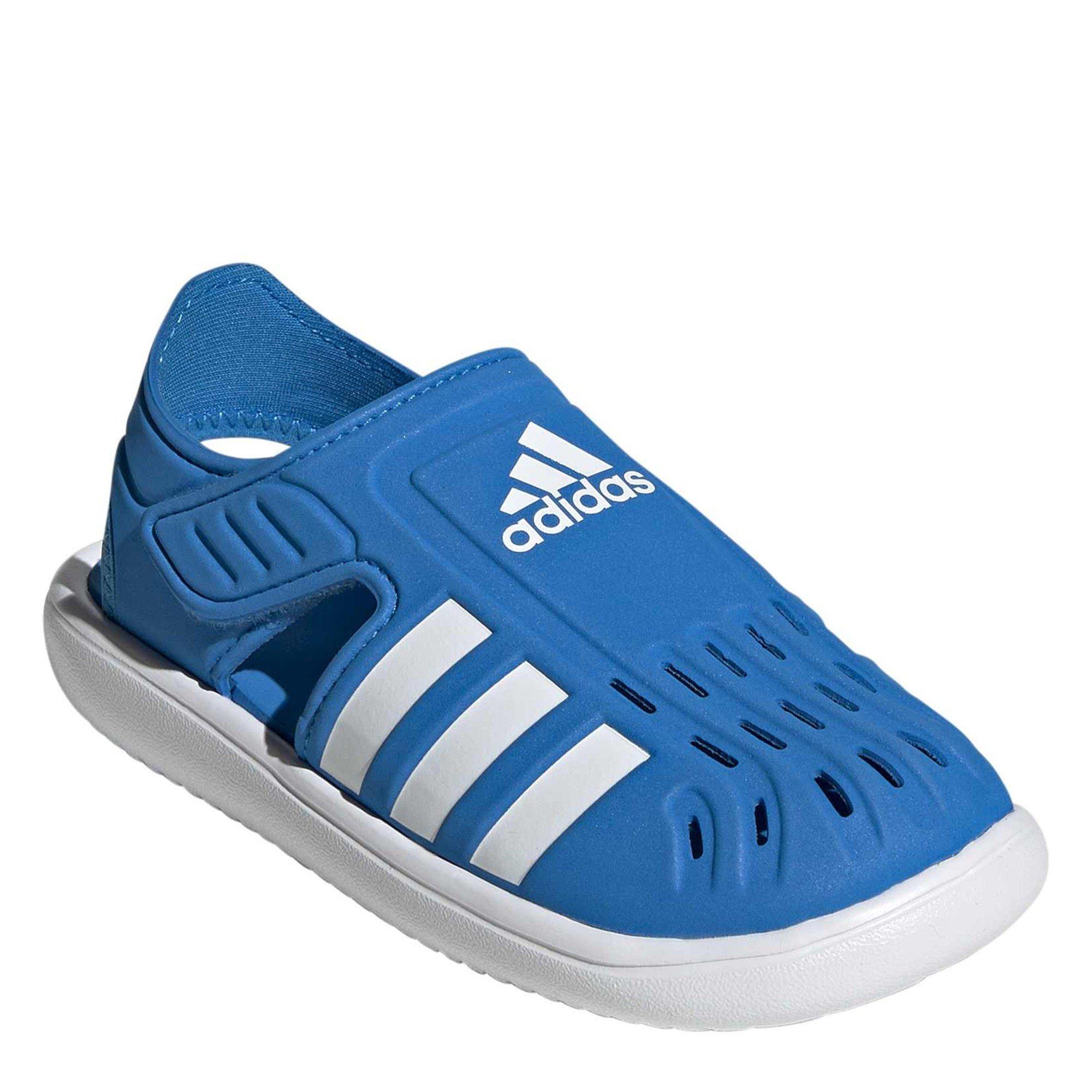 Blauw - adidas - Boys' Closed Toe Water Sandals - 3