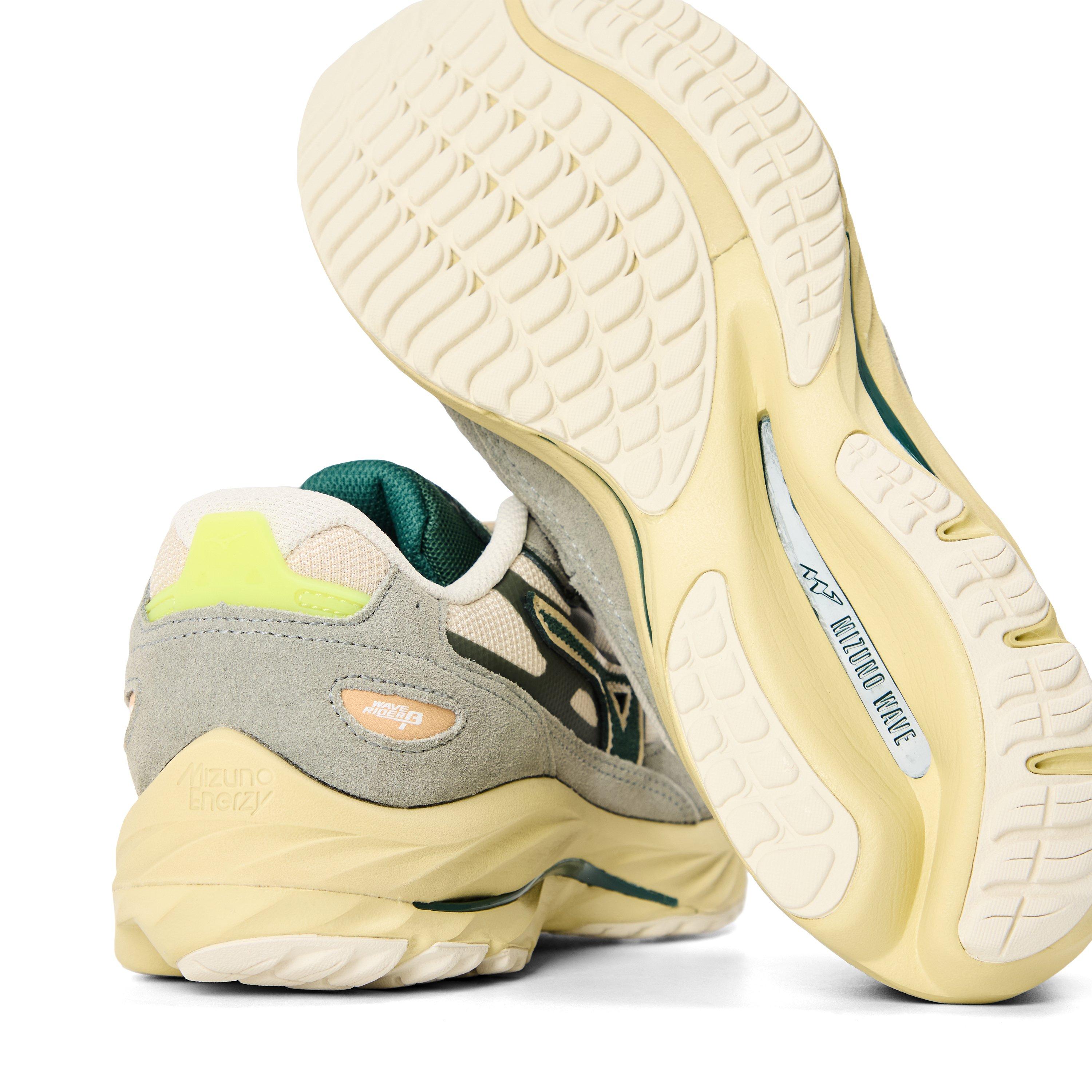White Green - Mizuno - Wave Rider Beta Trainers - 5