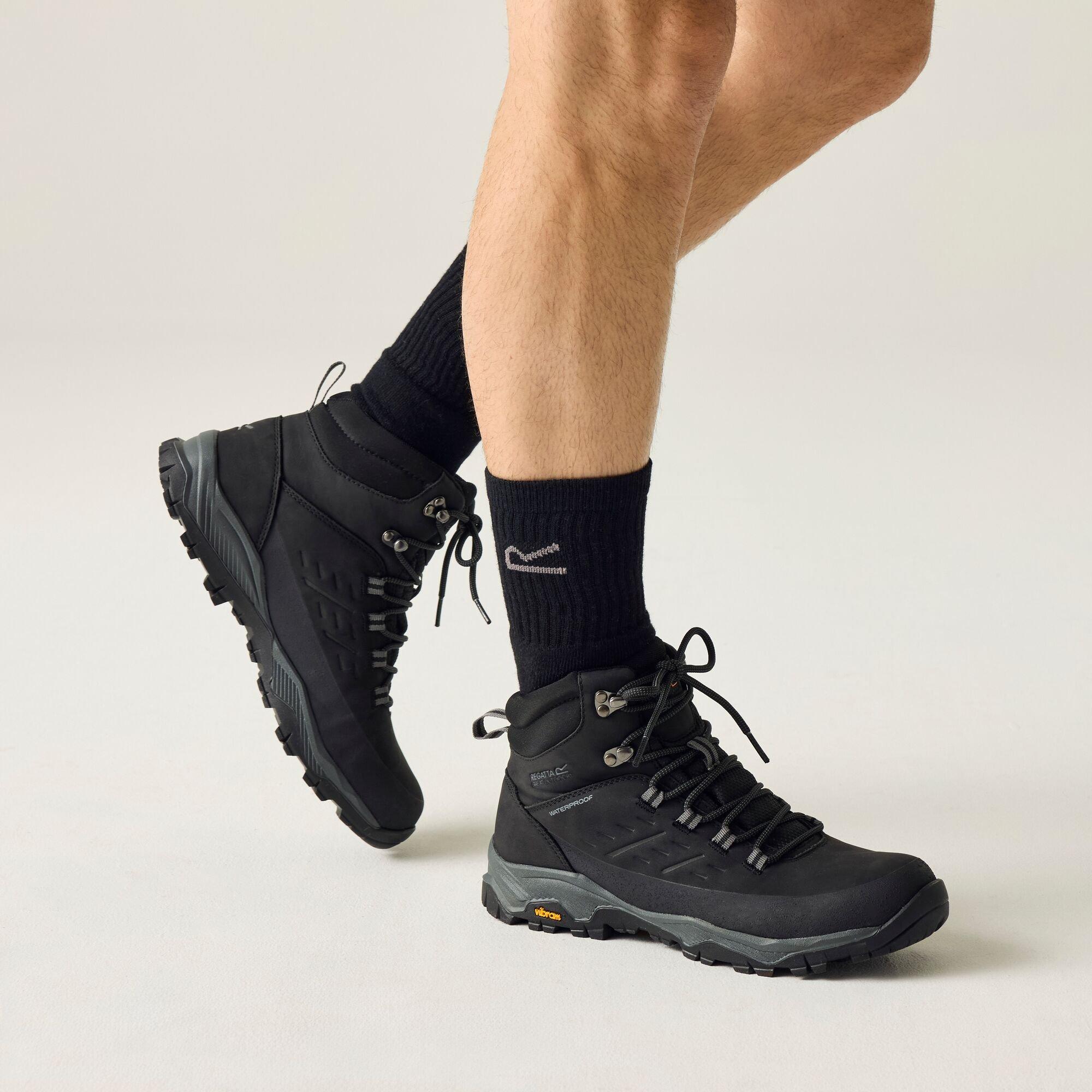 Black - Regatta - Mens Blake Waterproof Boots - 2