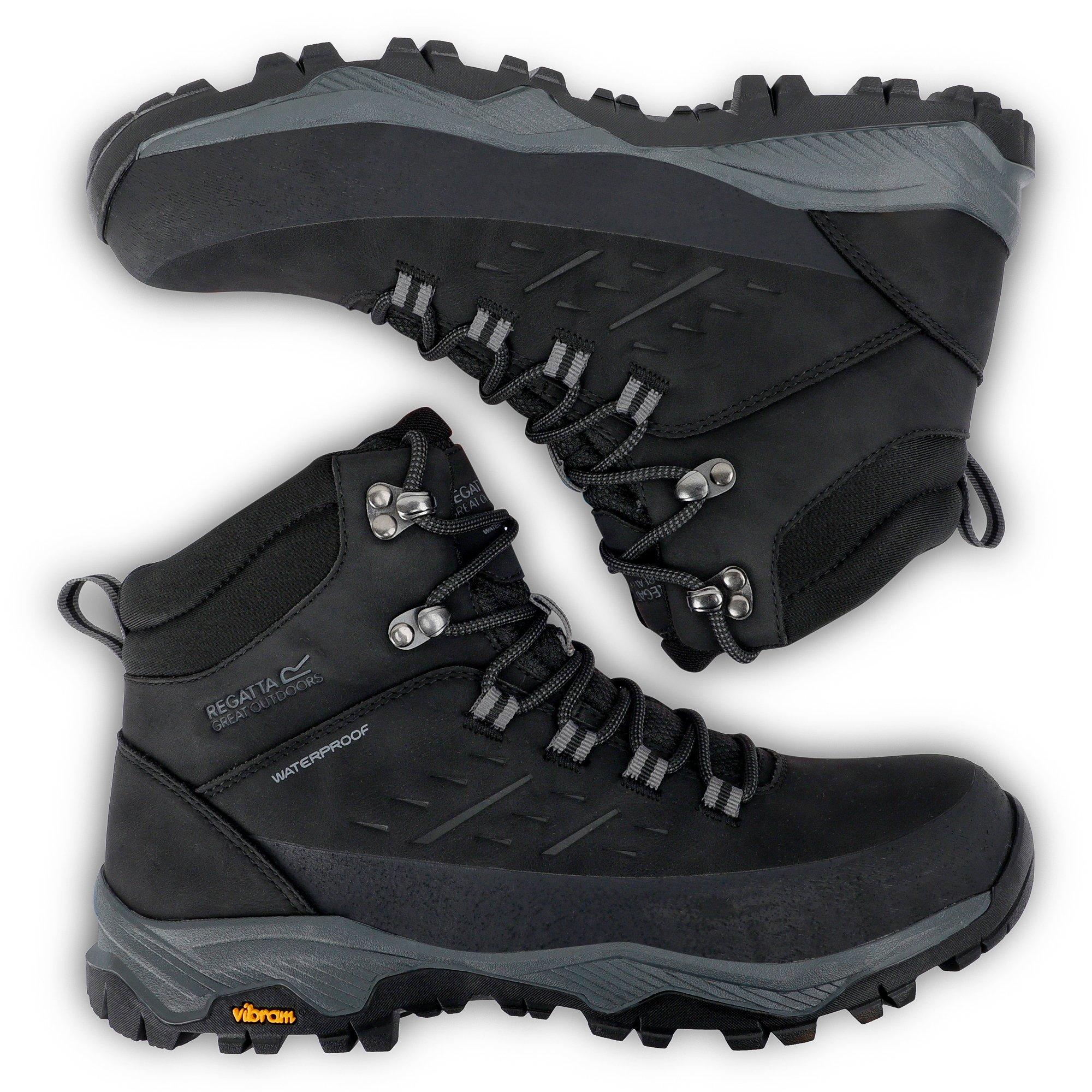 Black - Regatta - Mens Blake Waterproof Boots - 7