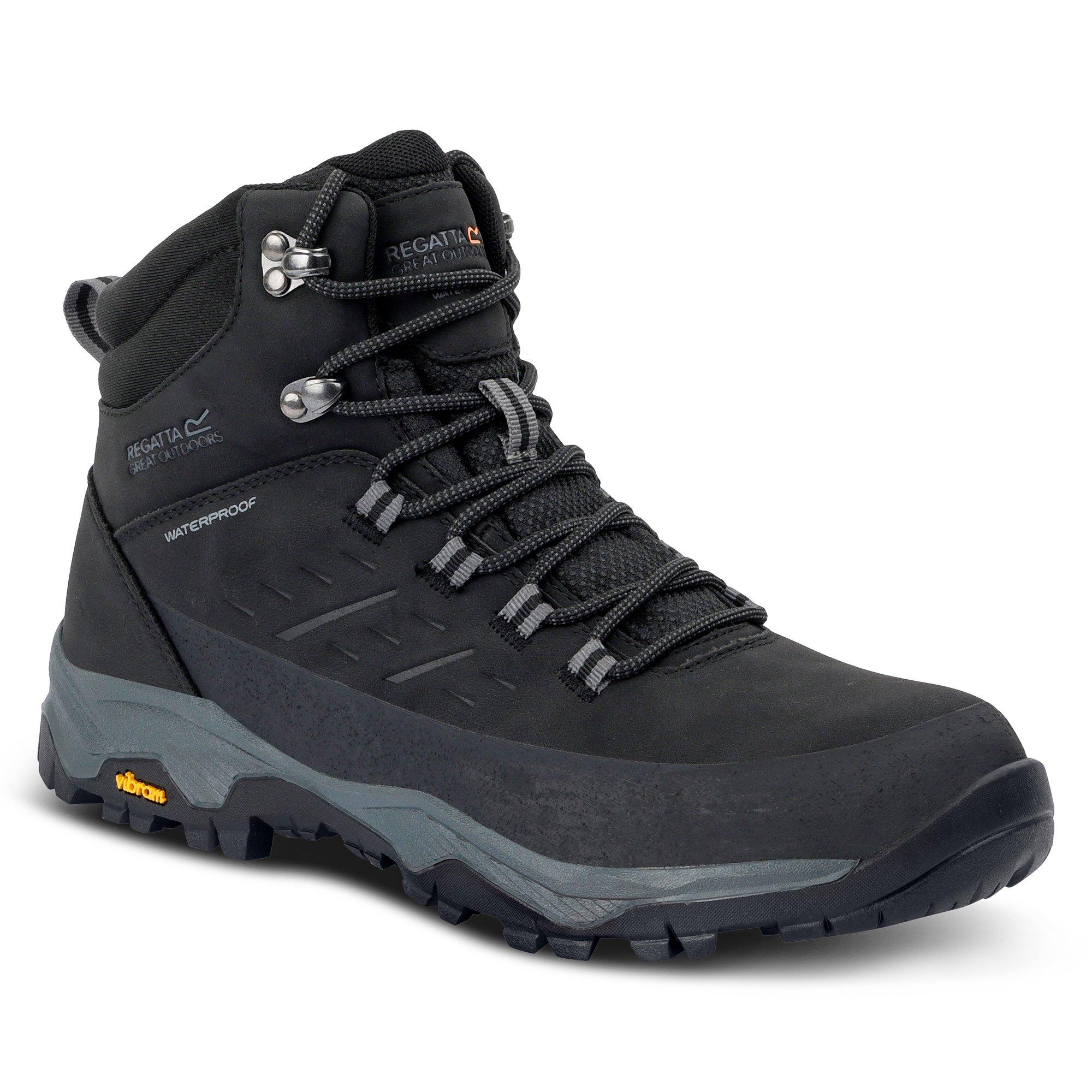 Black - Regatta - Mens Blake Waterproof Boots - 8