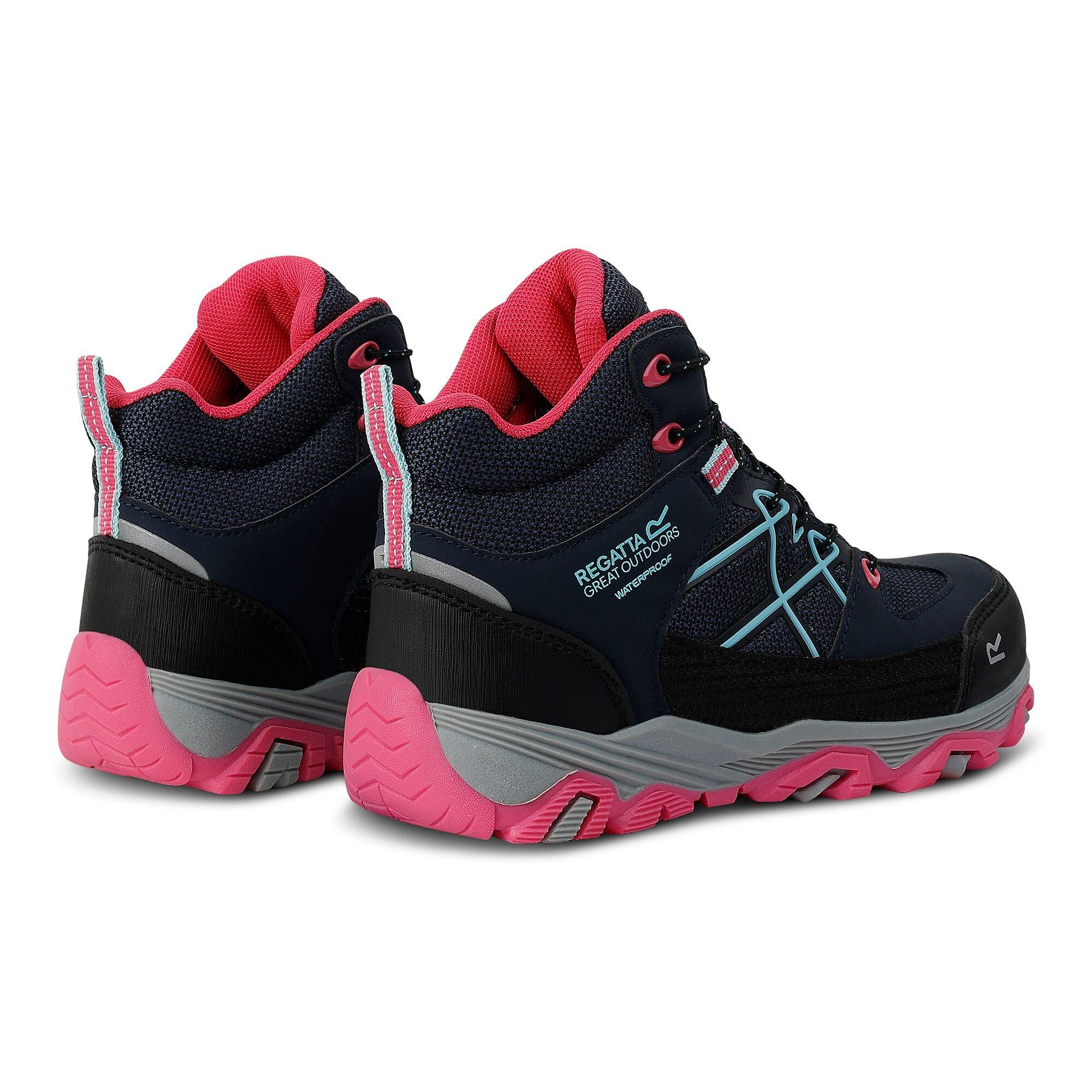 Navy Blue - Regatta - Kids Samaris III Waterproof Walking Boots - 2