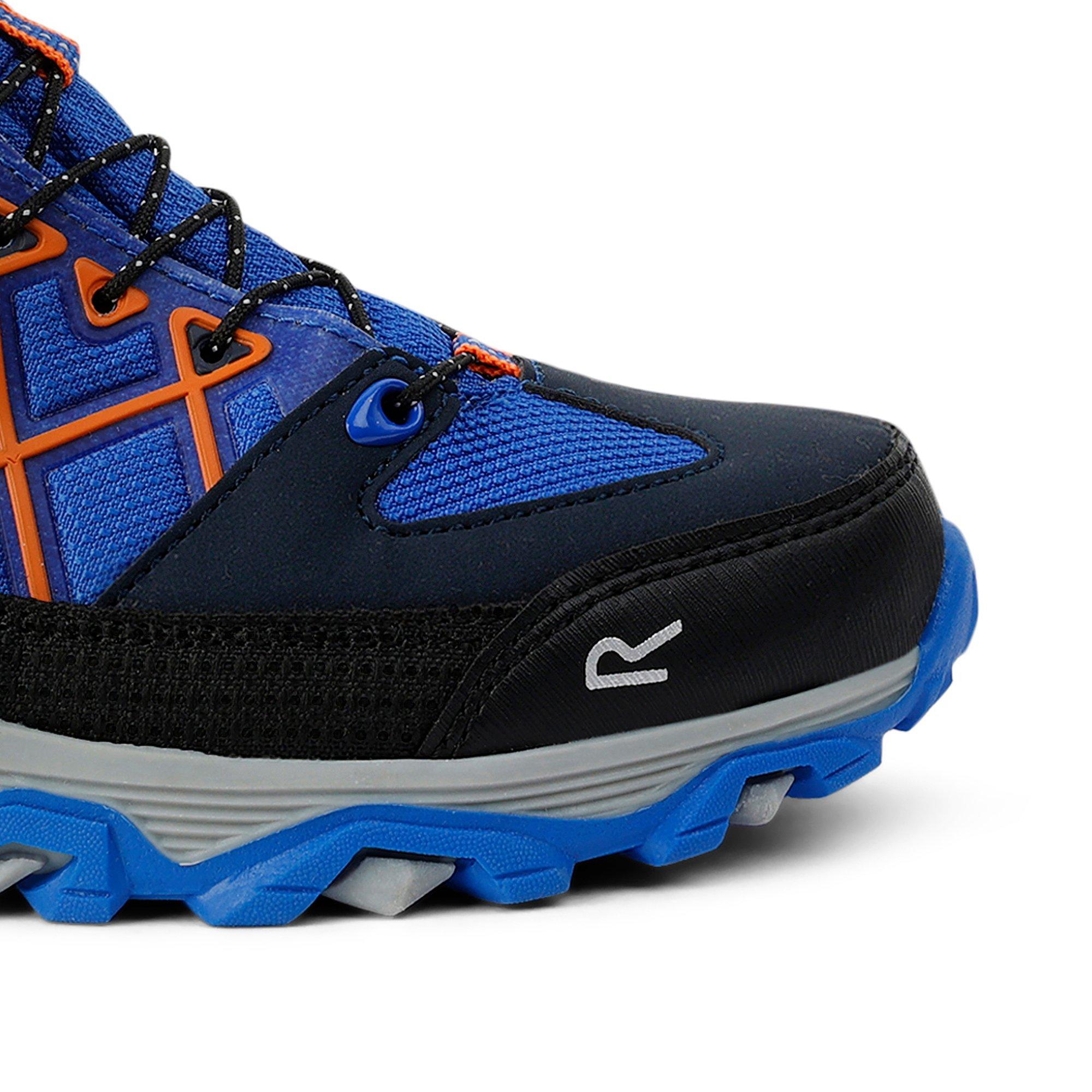 Oxford Blue/Ora - Regatta - Kids Samaris III Waterproof Walking Boots - 8