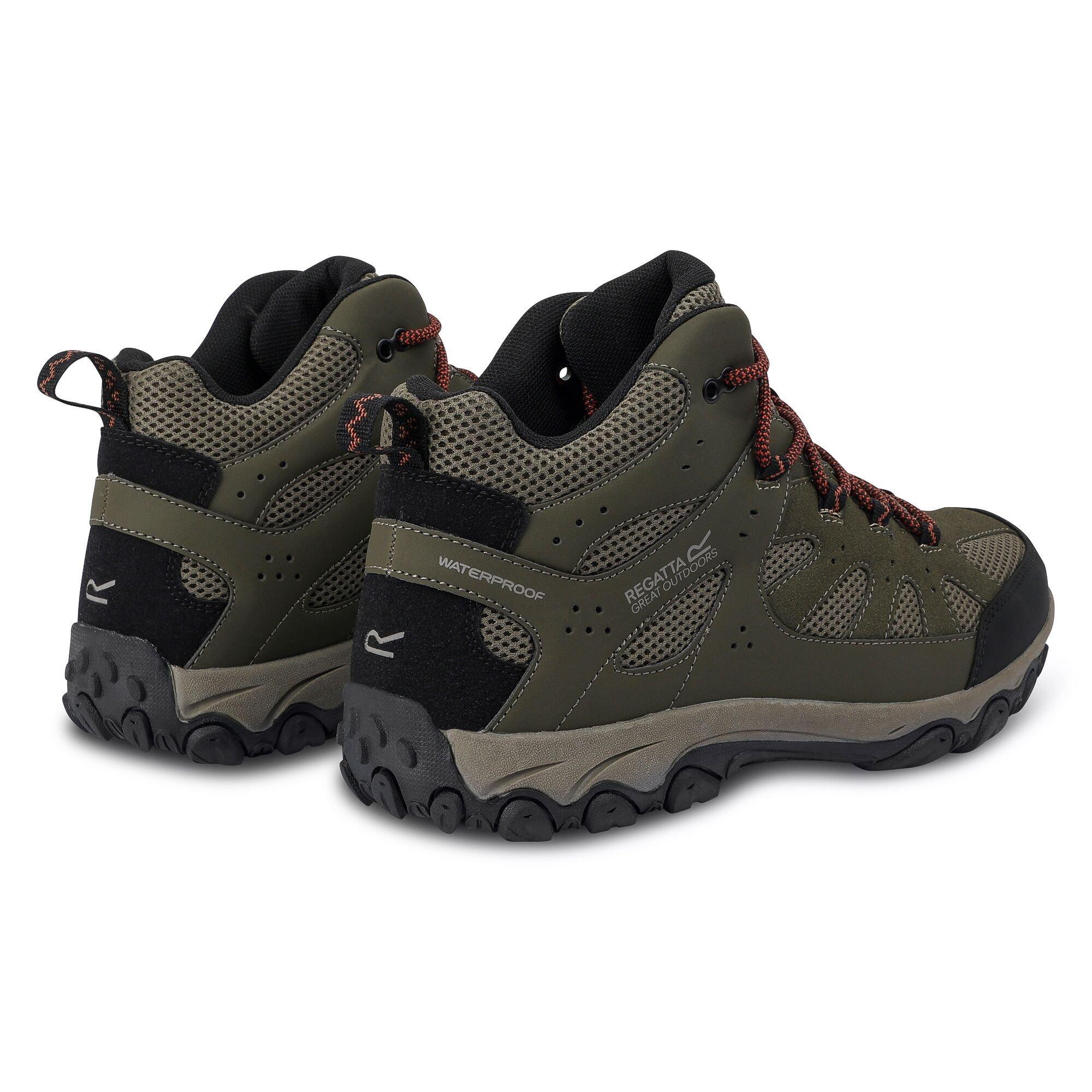 Green - Regatta - Men's Edgepoint IV Mid Waterproof Hiking Boots - 2