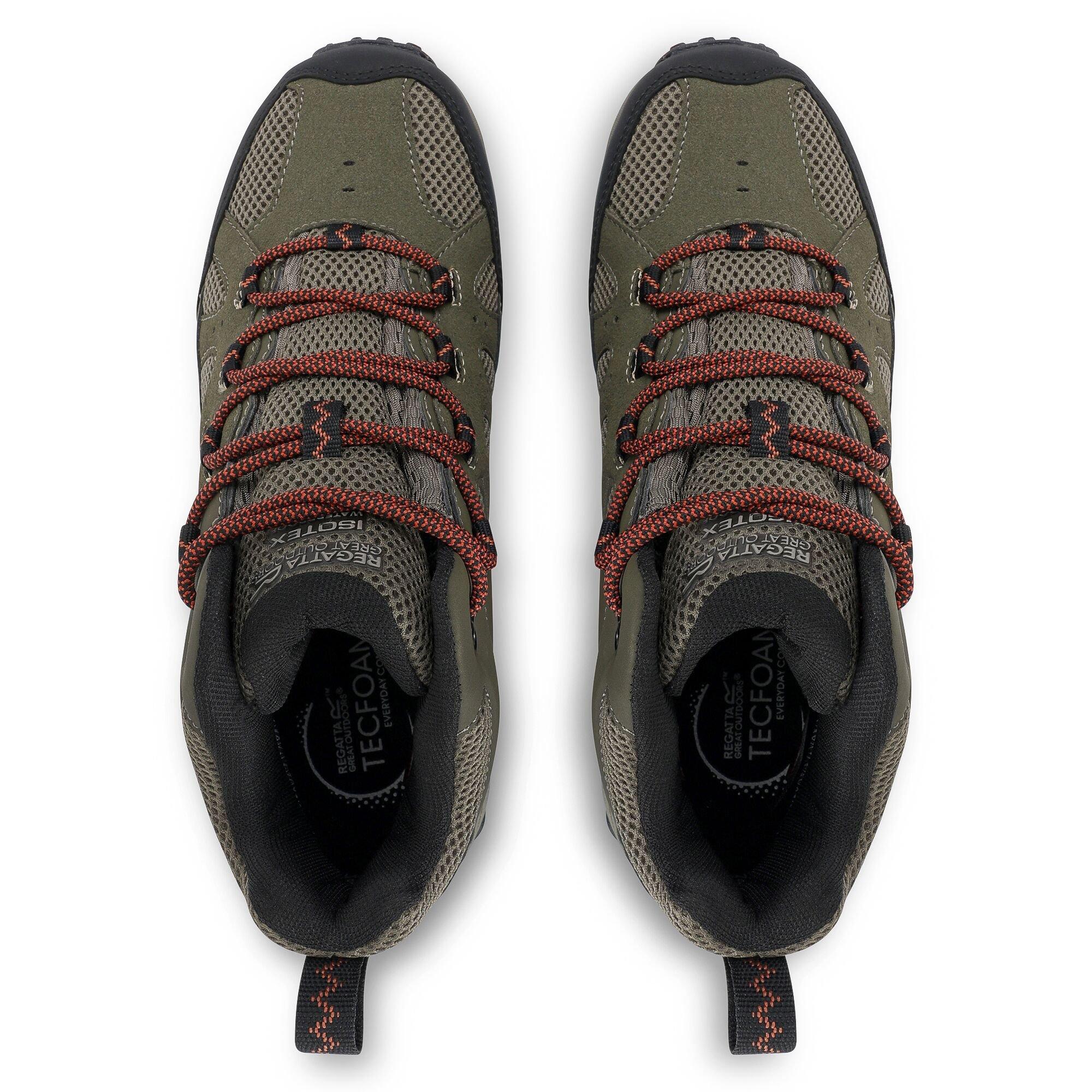 Green - Regatta - Men's Edgepoint IV Mid Waterproof Hiking Boots - 7