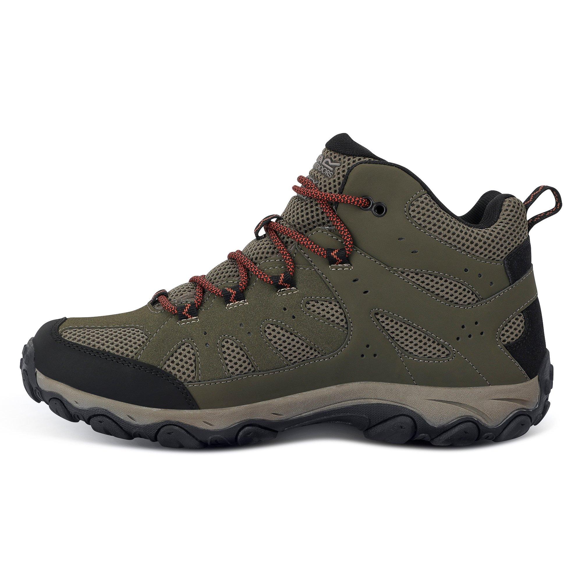 Green - Regatta - Men's Edgepoint IV Mid Waterproof Hiking Boots - 9