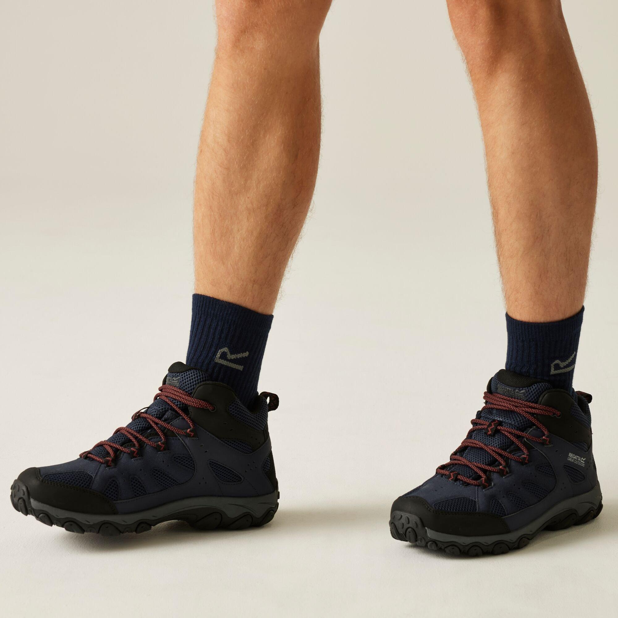 Regatta Men's Edgepoint Iv Mid Waterproof Hiking Boots - Navy Blue - EU47/UK12
