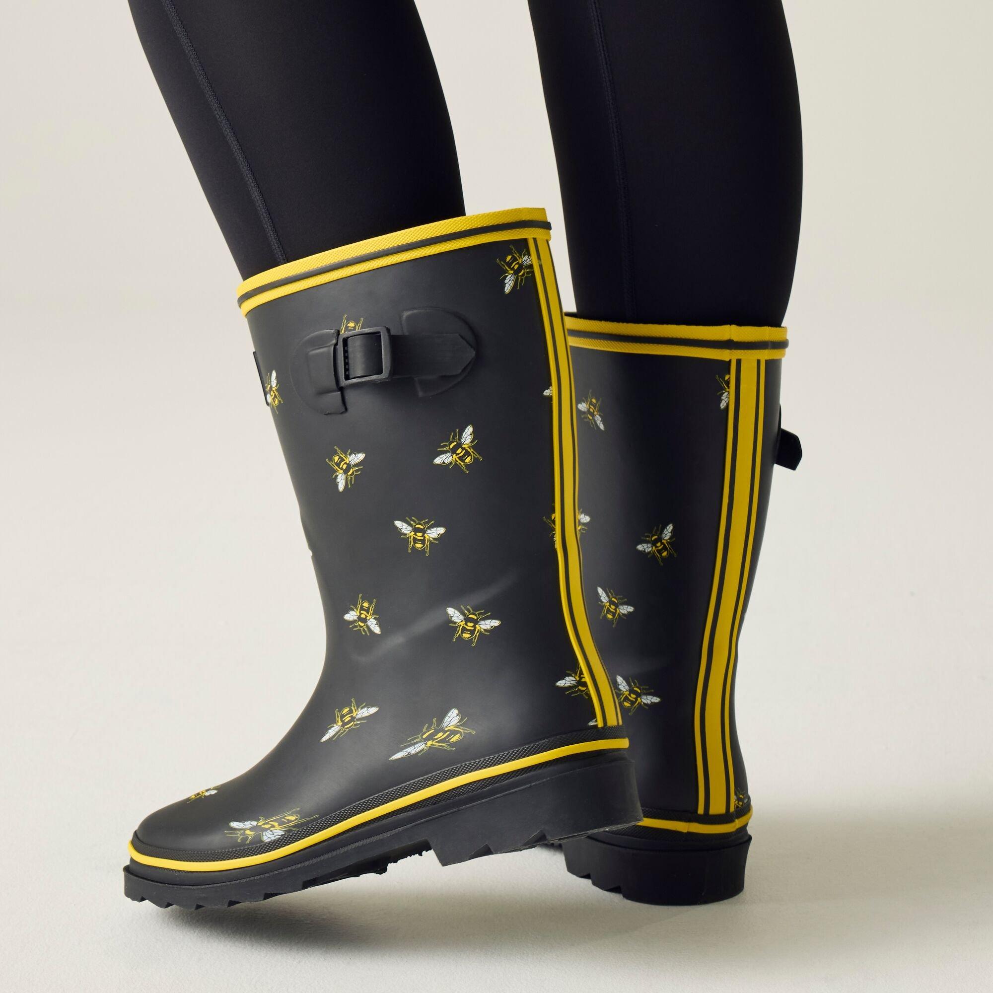 Black - Regatta - Womens Amelia Waterproof Wellington Boots - 2