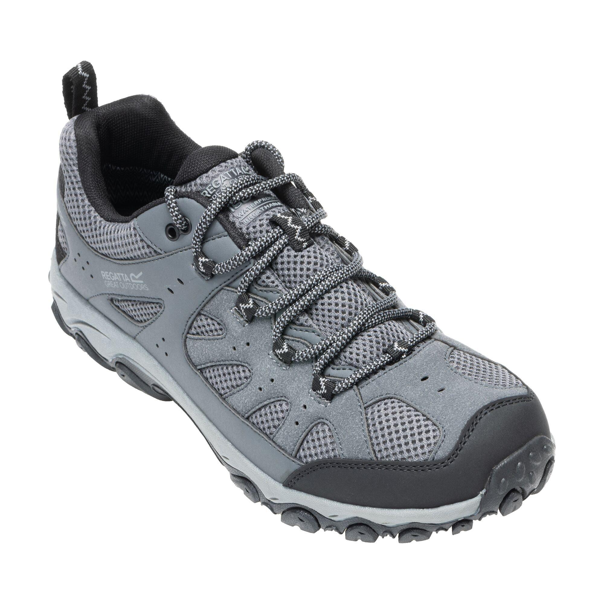 Granite - Regatta - Mens Edgepoint IV Low Waterproof Walking Shoes - 4